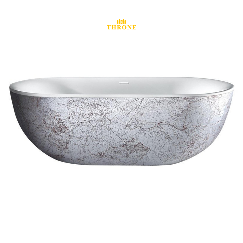 Color-Nicelook || Luxe Vrijstaand Bad || Zilver