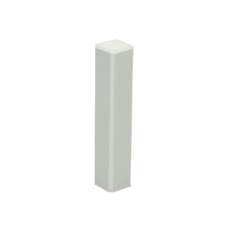 Hoekstuk/Eindstuk Plint | 90x18mm | MDF Wit Voorgelakt