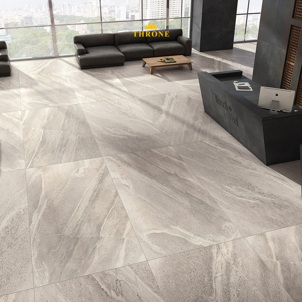 NG Kutahya - London Grey - 60x60x2cm - Betonlook Mat - Keramische Tuin-/Terrastegel - R11