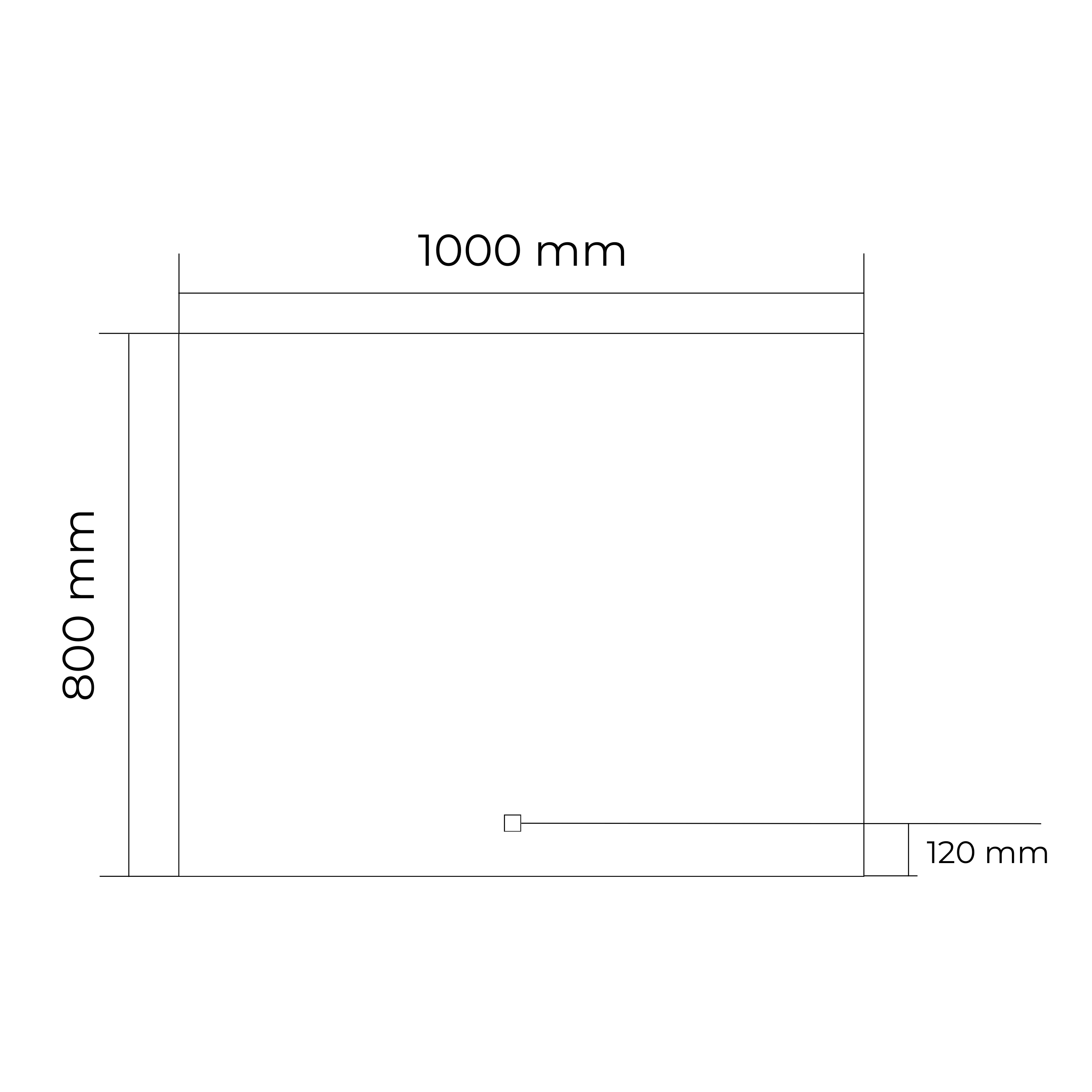 Angola | Spiegel incl. LED Verlichting | 80x100 cm