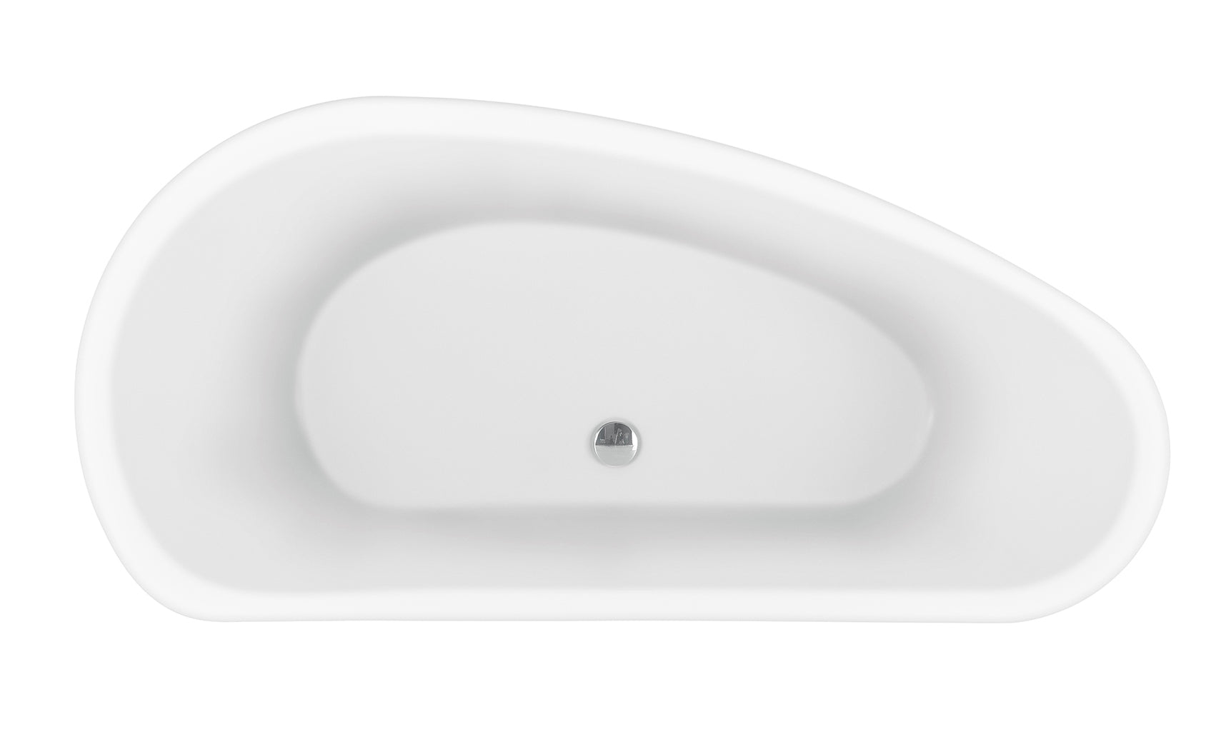 Monday | 170x78x60 cm | Glans-Wit Vrijstaand Bad