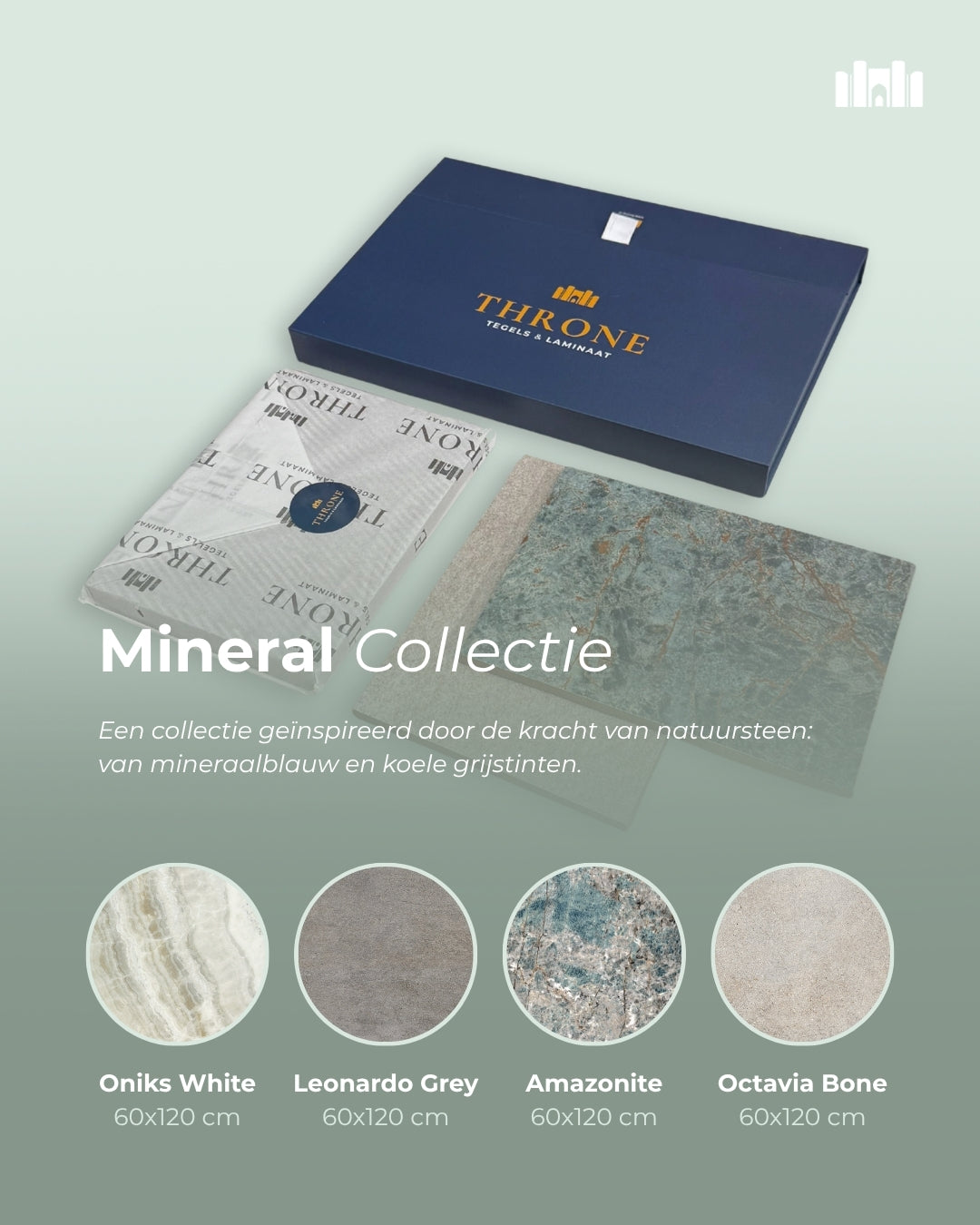 Mineral Collectie | Sample Box | Tegels 60x120cm