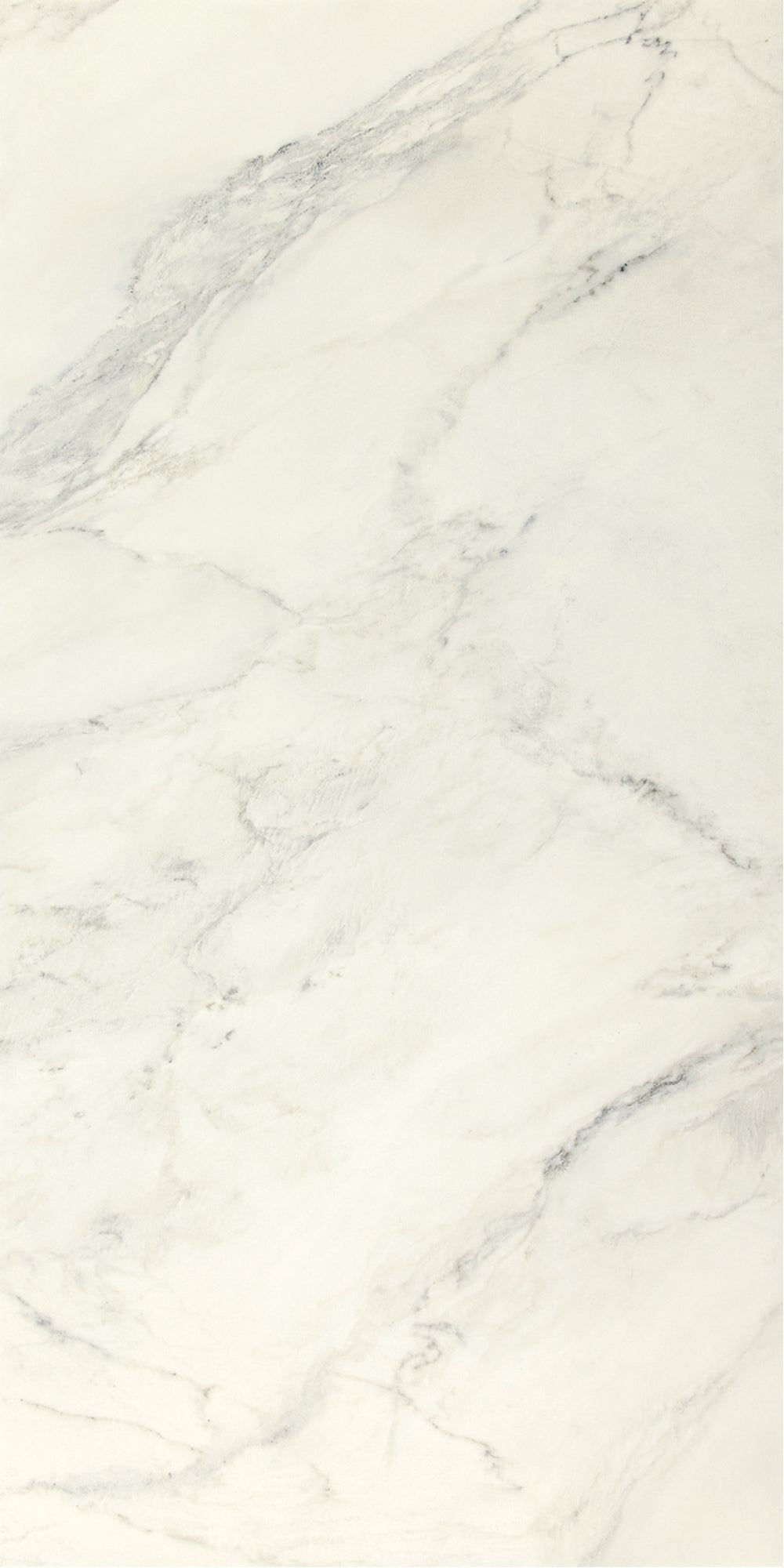 Armada | Tegel 60x120 cm | Hoogglans Wit Marmerlook
