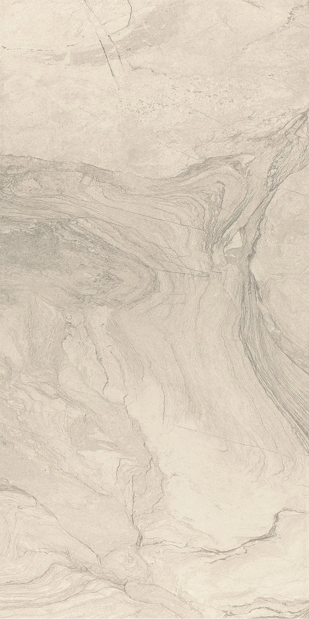 Atlantis White | Tegel 60x120 cm | Hoogglans Creme Marmerlook