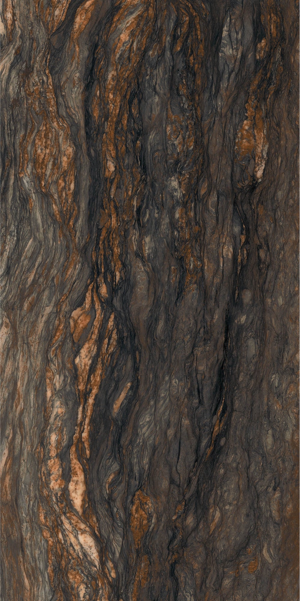 Aura Crystal | Tegel 120x240cm | Hoogglans Bruin Marmerlook XXL Tegel