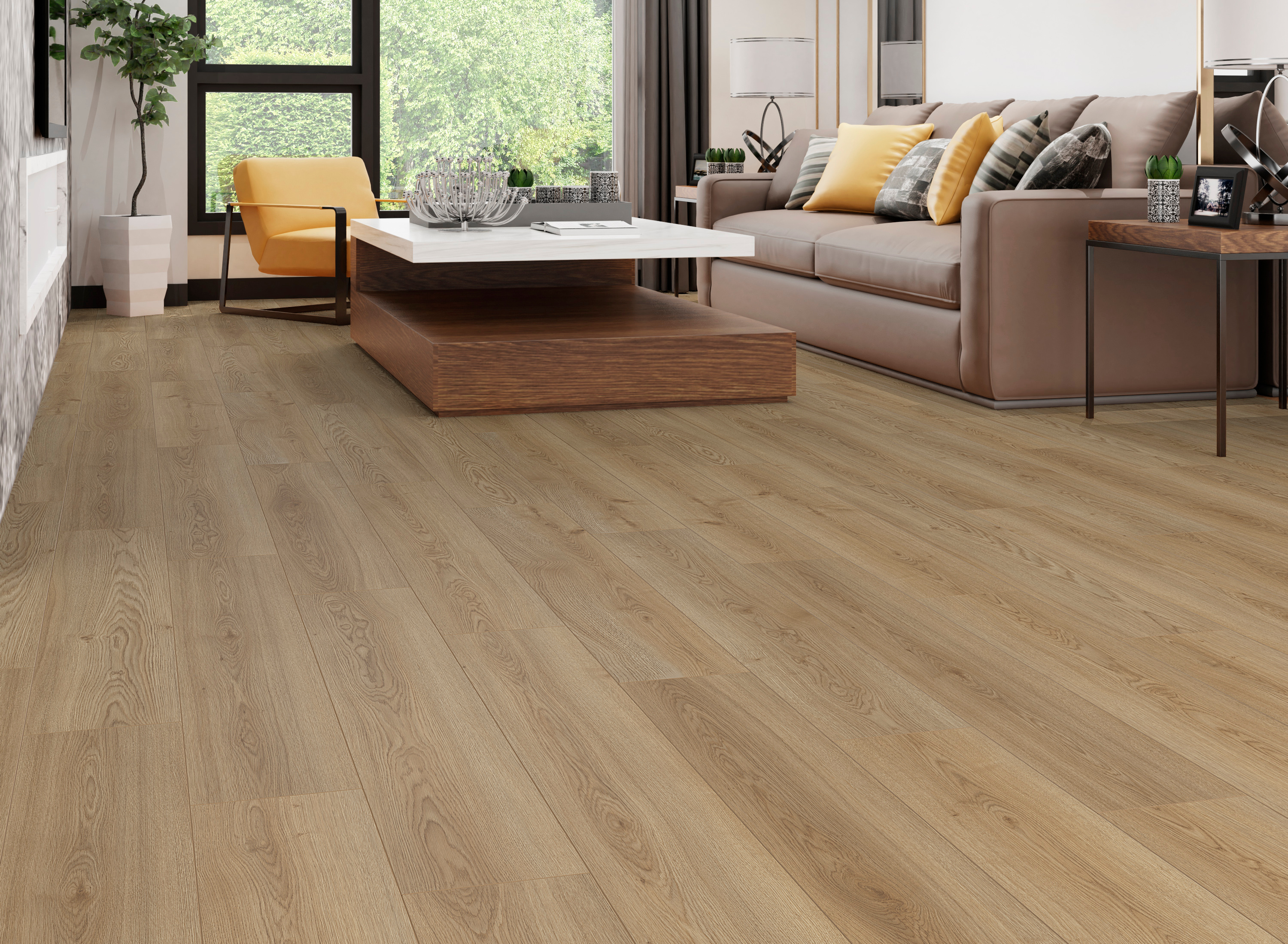 Caucasian Oak | Laminaat 8 mm | Çamsan Modern