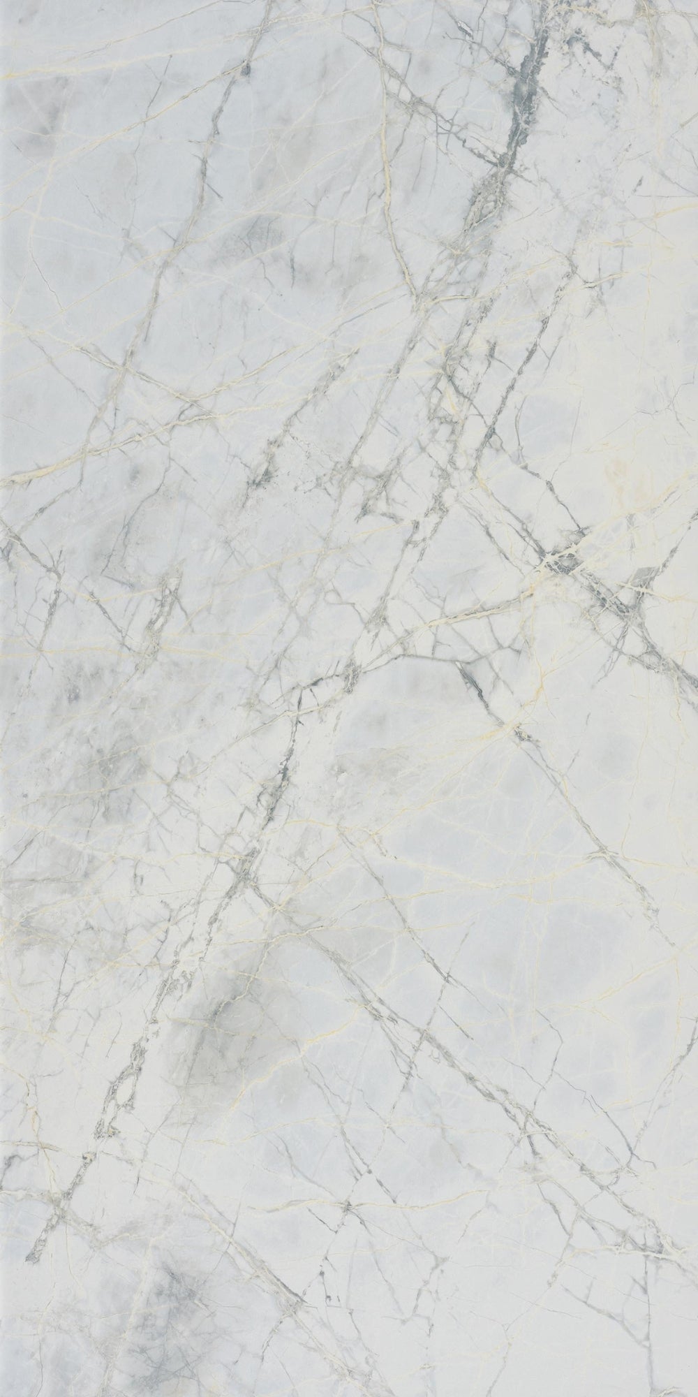 Bluetta | Tegel 60x120 cm | Hoogglans Blauw Marmerlook