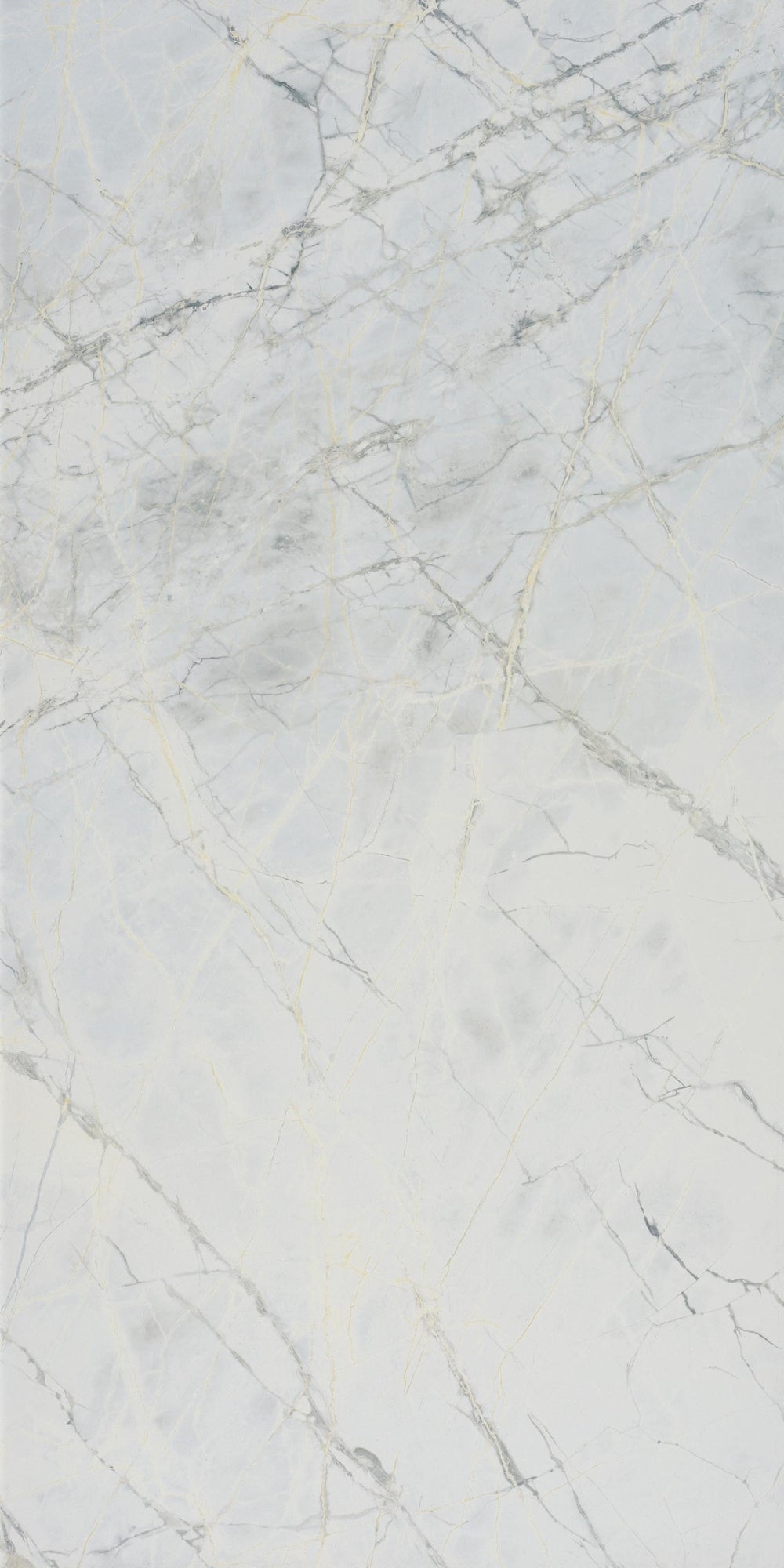 Bluetta | Tegel 60x120 cm | Hoogglans Blauw Marmerlook