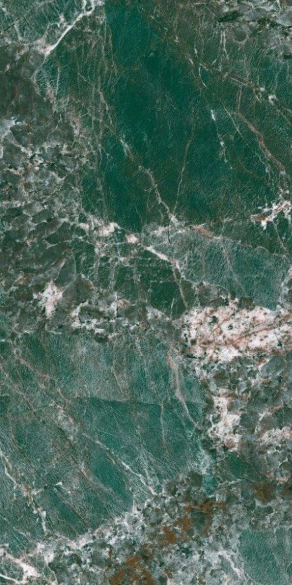 Galaxy Turquoise | Tegel 60x120 cm | Hoogglans Groen-Blauw Marmerlook