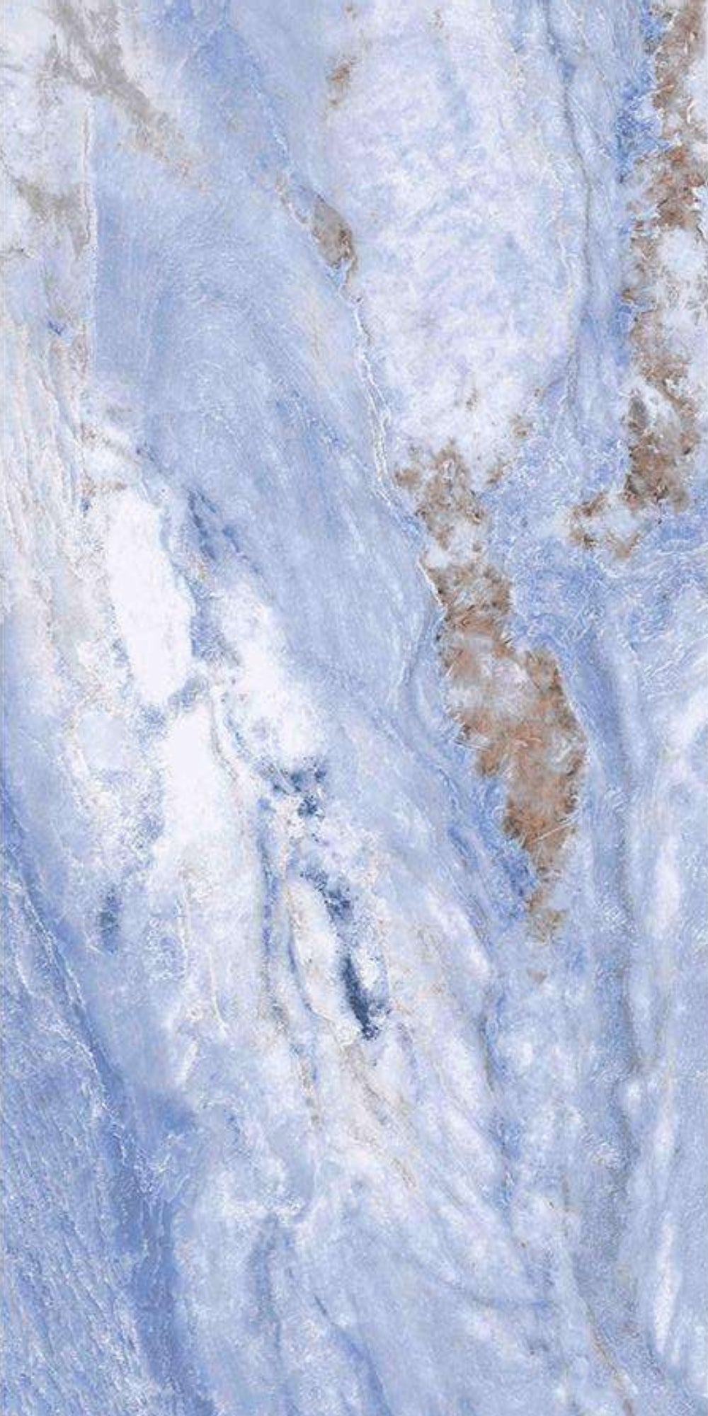 Grassland Blue | Tegel 60x120 cm | Mat Blauw Marmerlook