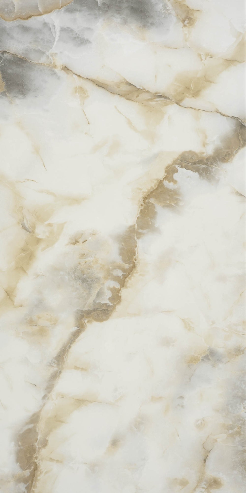 Kalsedon | Tegel 60x120 cm | Hoogglans Gekleurd Marmerlook