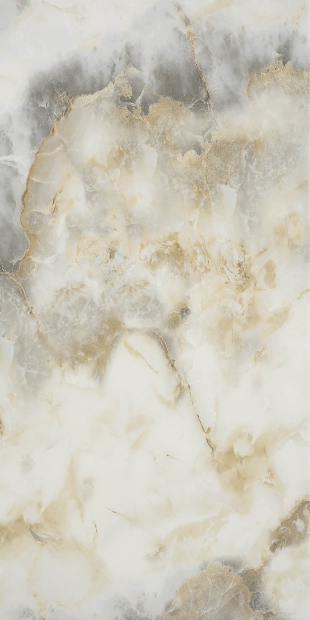 Kalsedon | Tegel 60x120 cm | Hoogglans Gekleurd Marmerlook