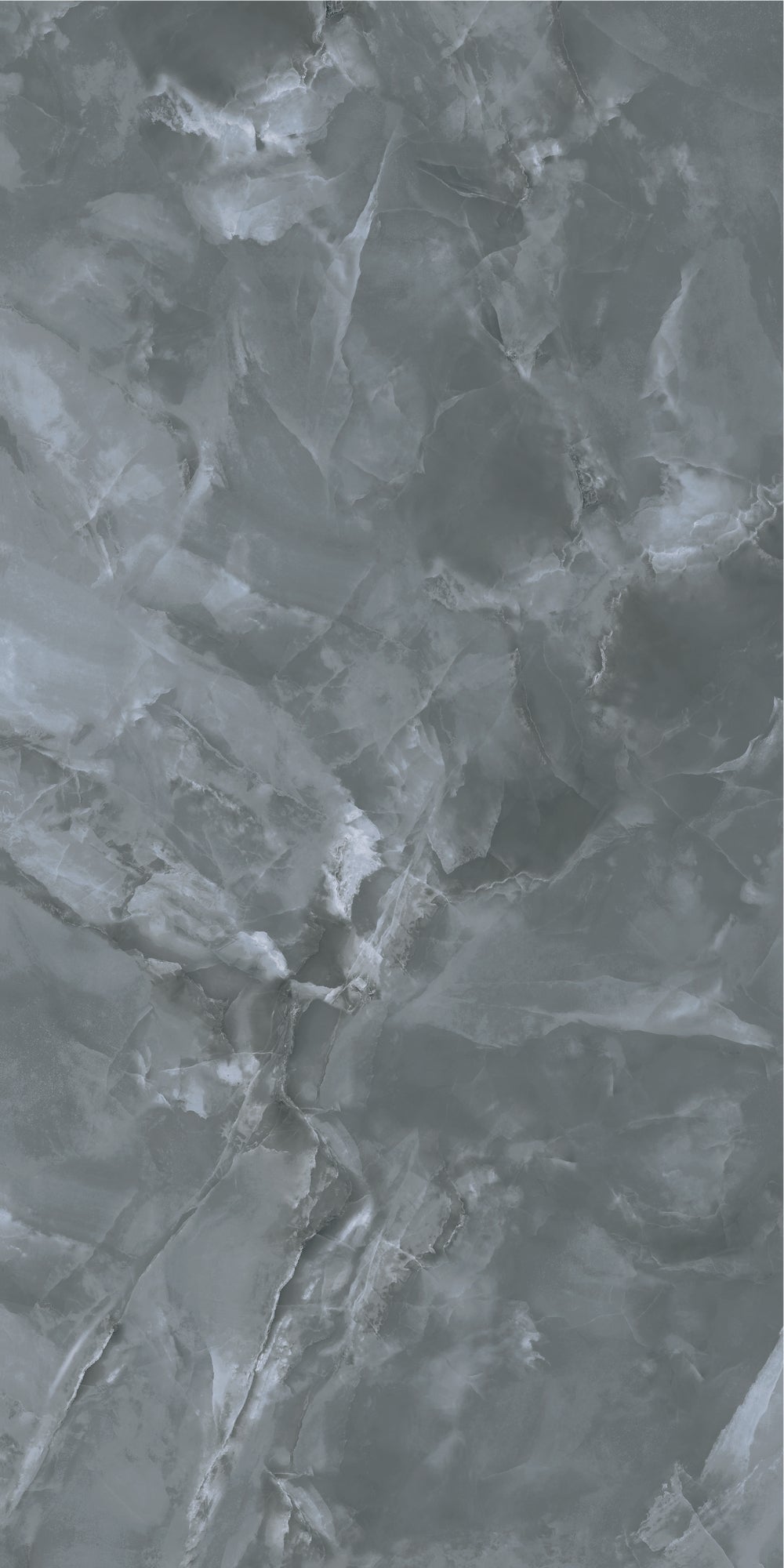 Marea Dark Grey | Tegel 60x120 cm | Hoogglans Antraciet Marmerlook