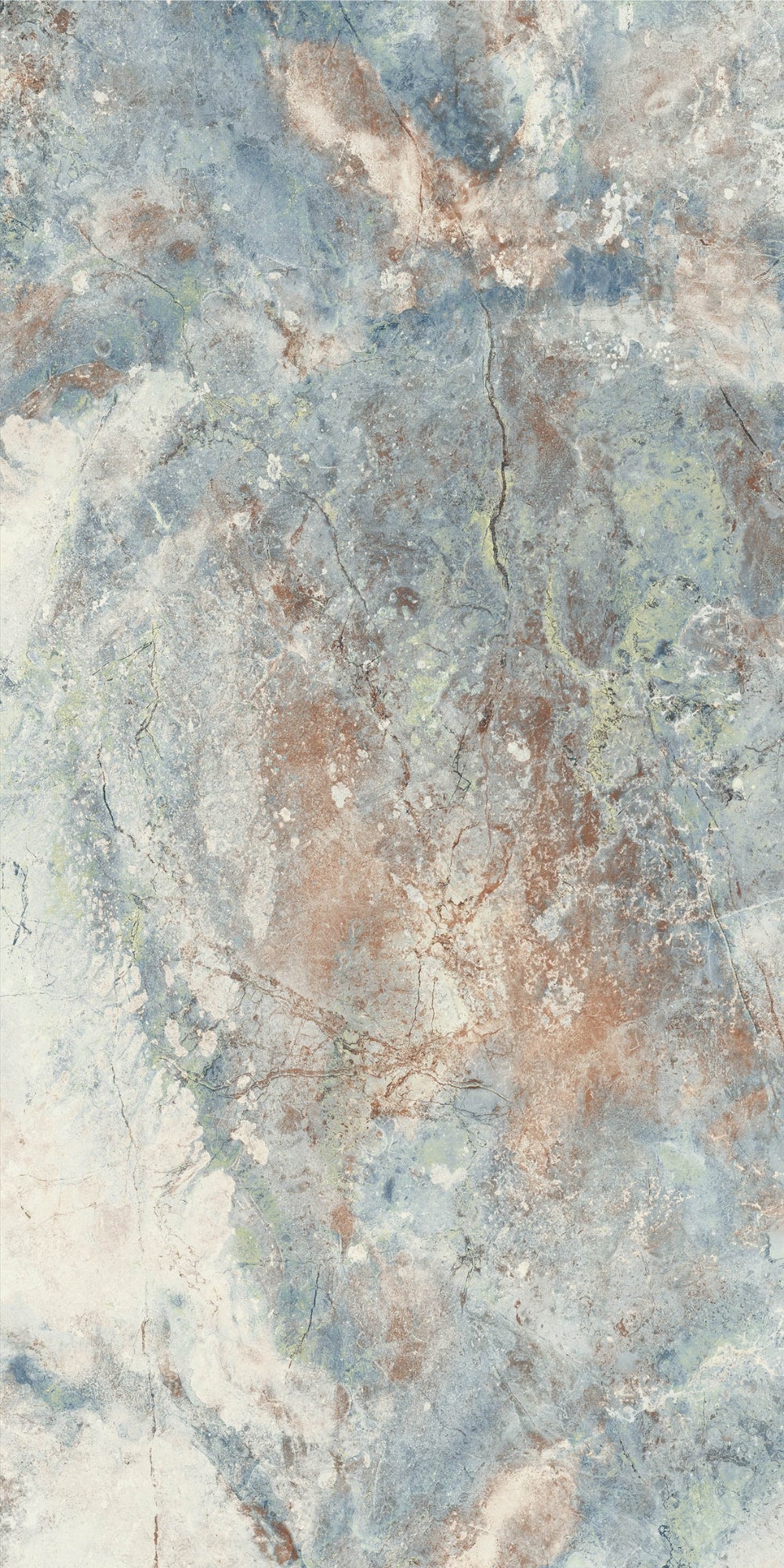 Nebula Milkyway | Tegel 60x120 cm | Lappato Blauw Marmerlook