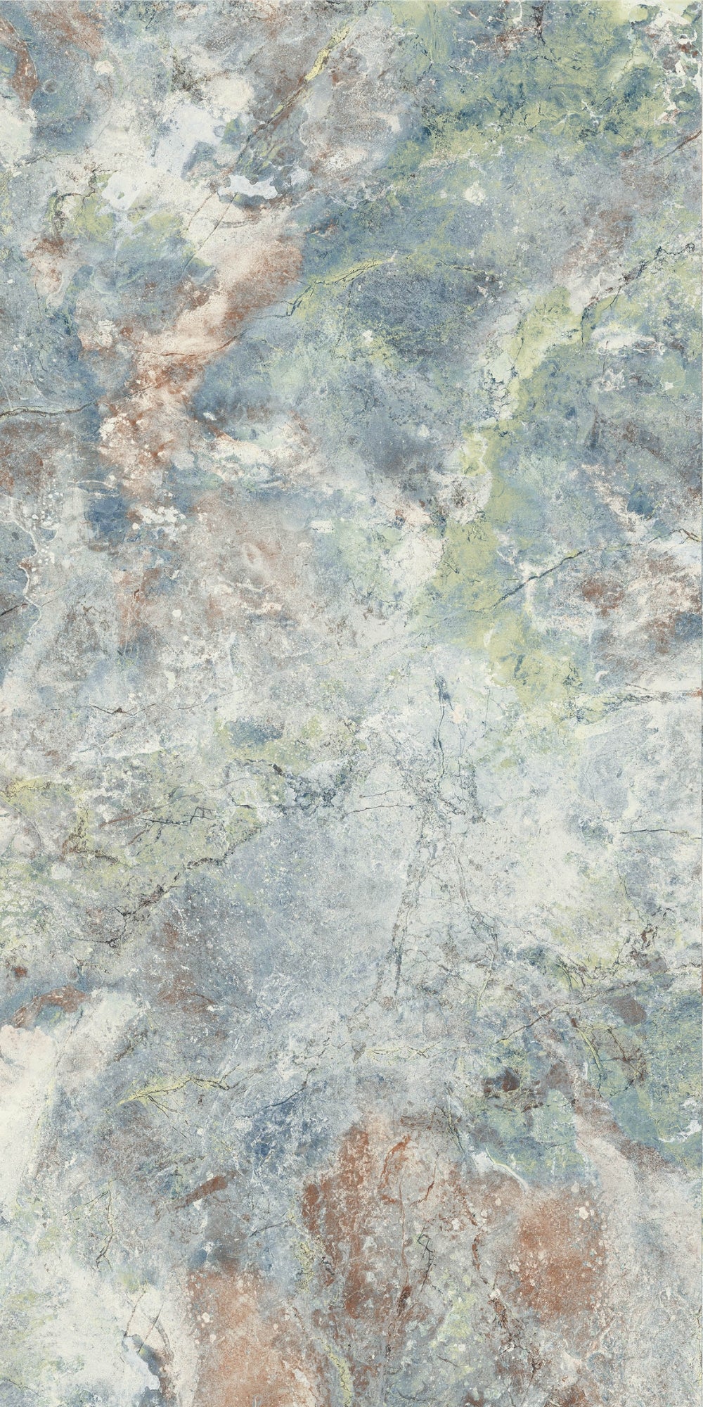 Nebula Milkyway | Tegel 60x120 cm | Lappato Blauw Marmerlook