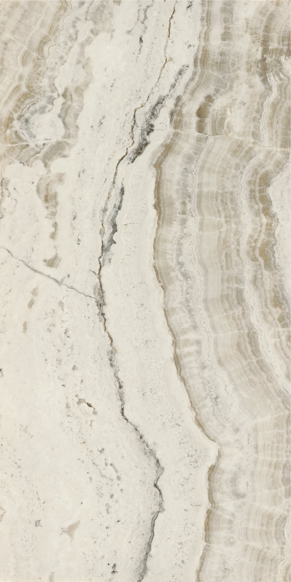 Oniks White | Tegel 120x240cm | Hoogglans Grijs Marmerlook XXL Tegel