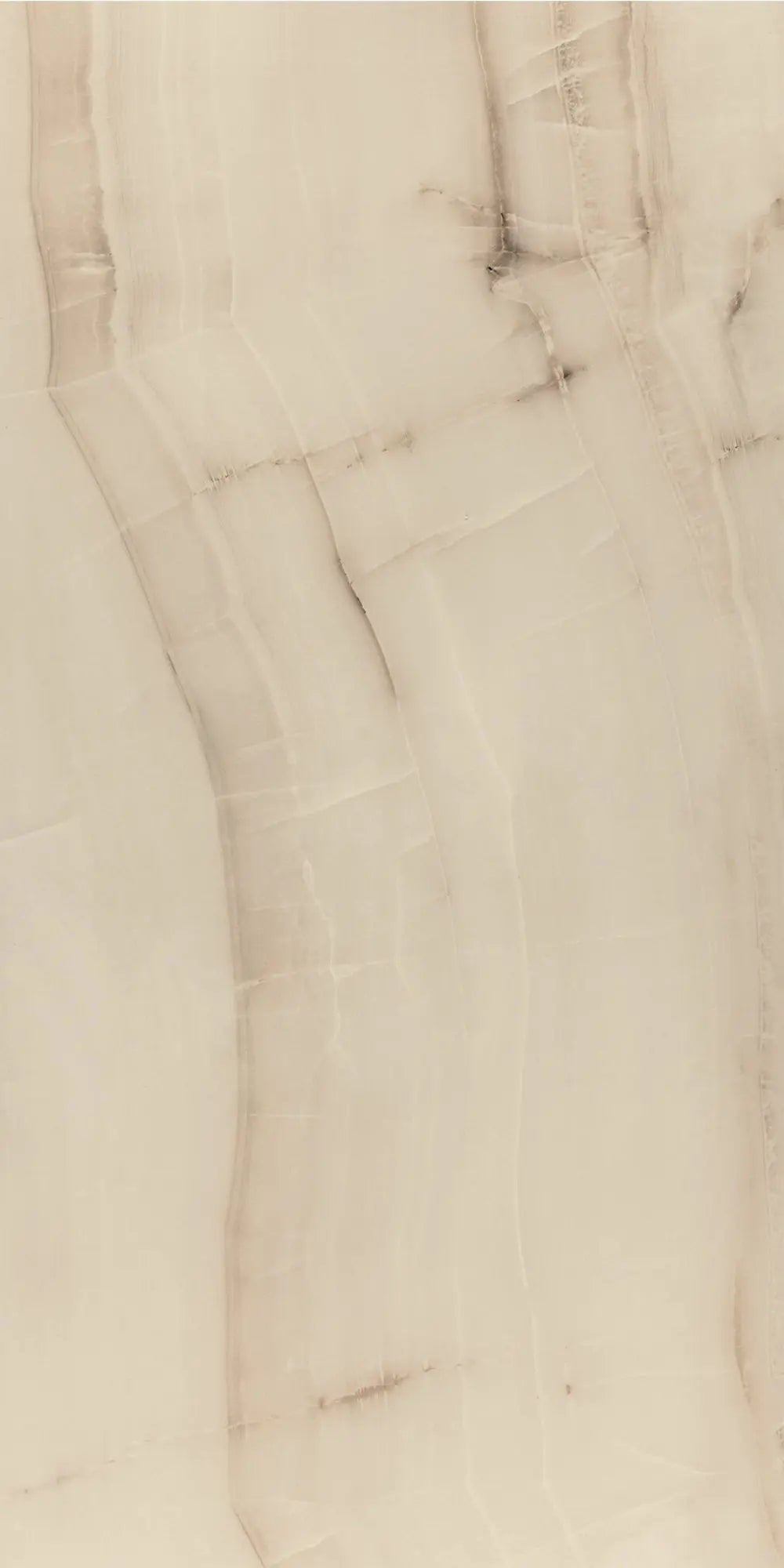 Opal Bone | Tegel 60x120 cm | Hoogglans Beige Marmerlook