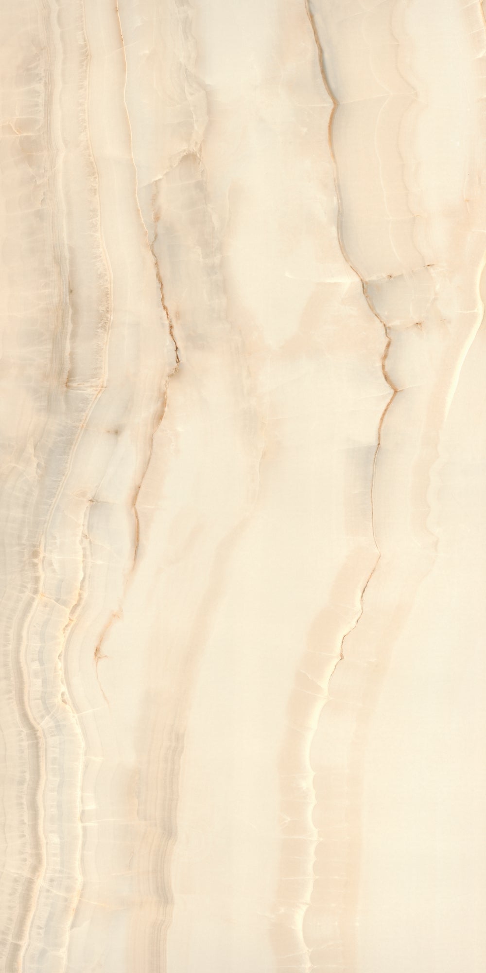 Opal Bone | Tegel 120x240 cm | Hoogglans Beige Marmerlook XXL Tegel