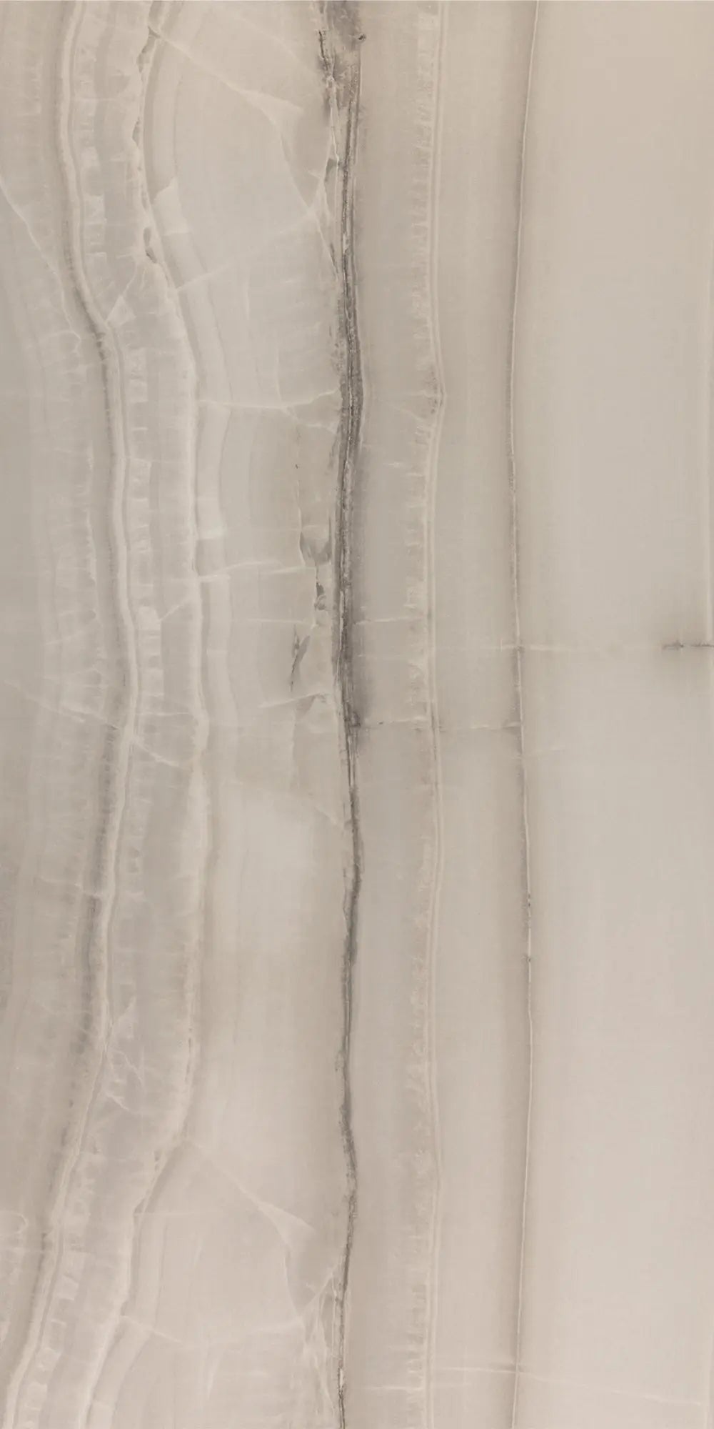 Opal Grey | Tegel 60x120 cm | Hoogglans Grijs Marmerlook