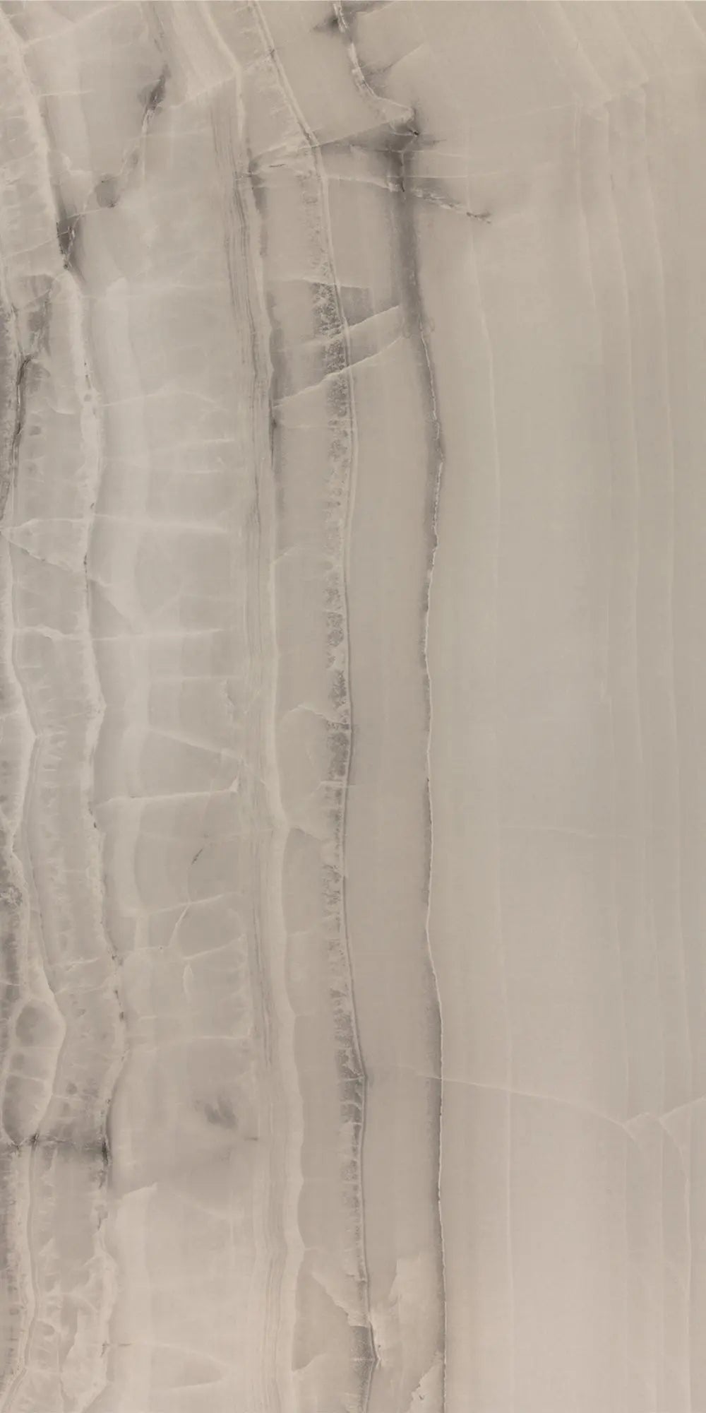 Opal Grey | Tegel 60x120 cm | Hoogglans Grijs Marmerlook
