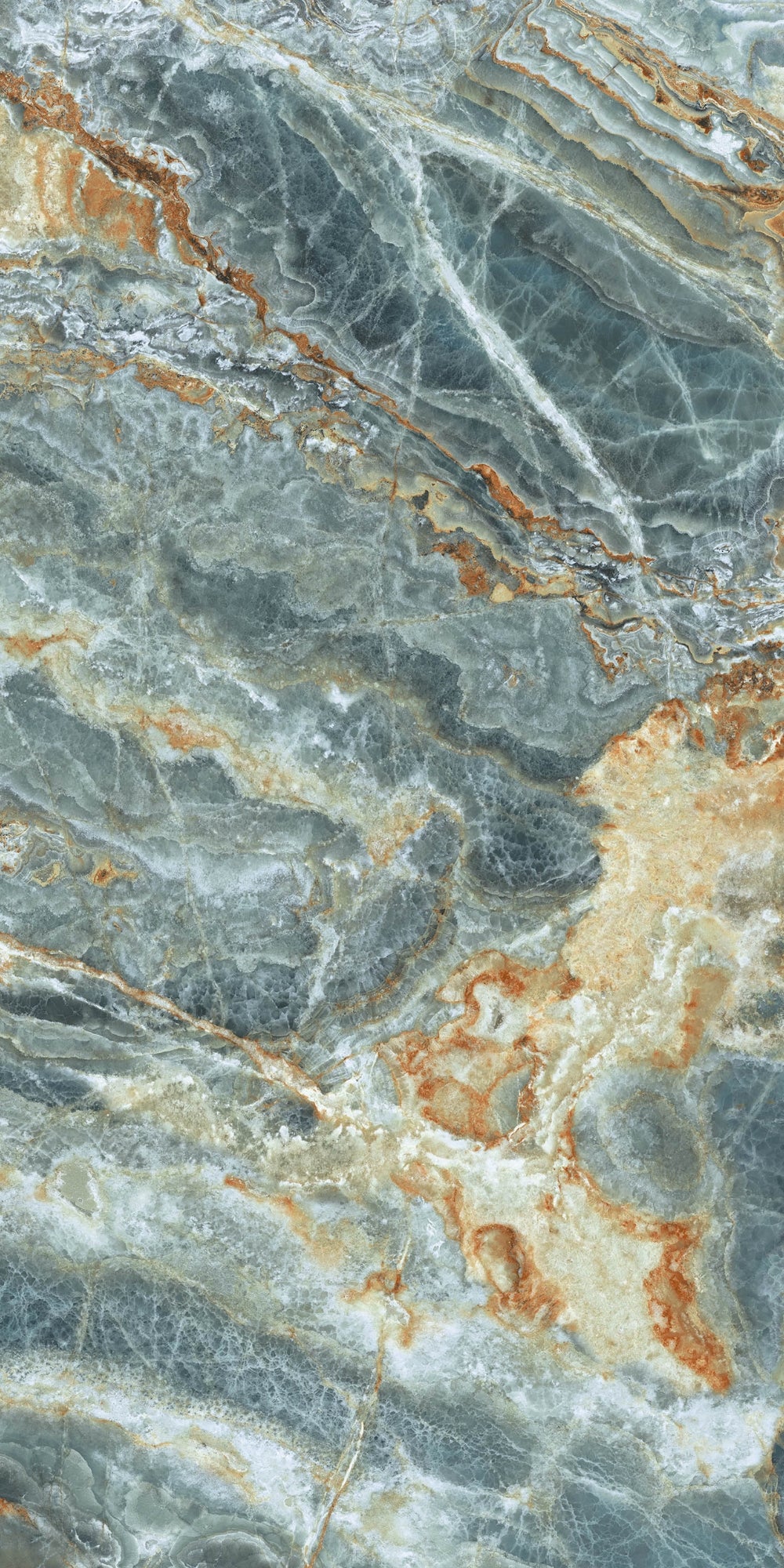 Osso SD | Tegel 120x240cm | Lappato Blauw Marmerlook XXL Tegel