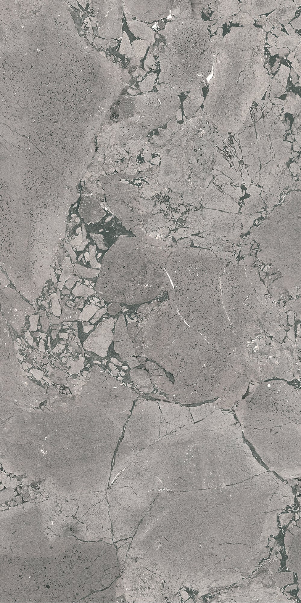Pompei Grey | Tegel 60x120 cm | Mat Grijs Steenlook