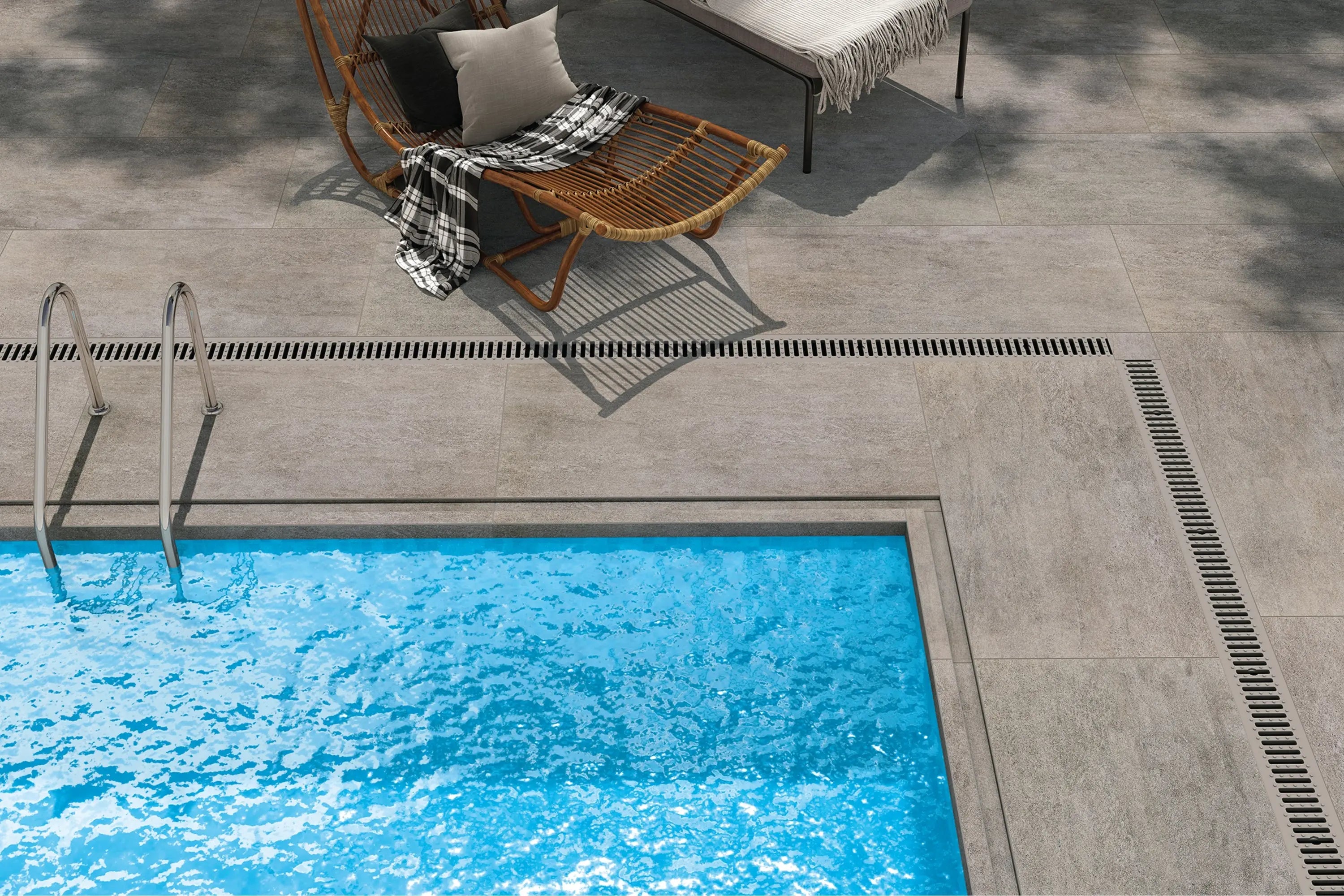 Leonardo Grey | Tegel 60x120 cm | Mat Grijs Betonlook