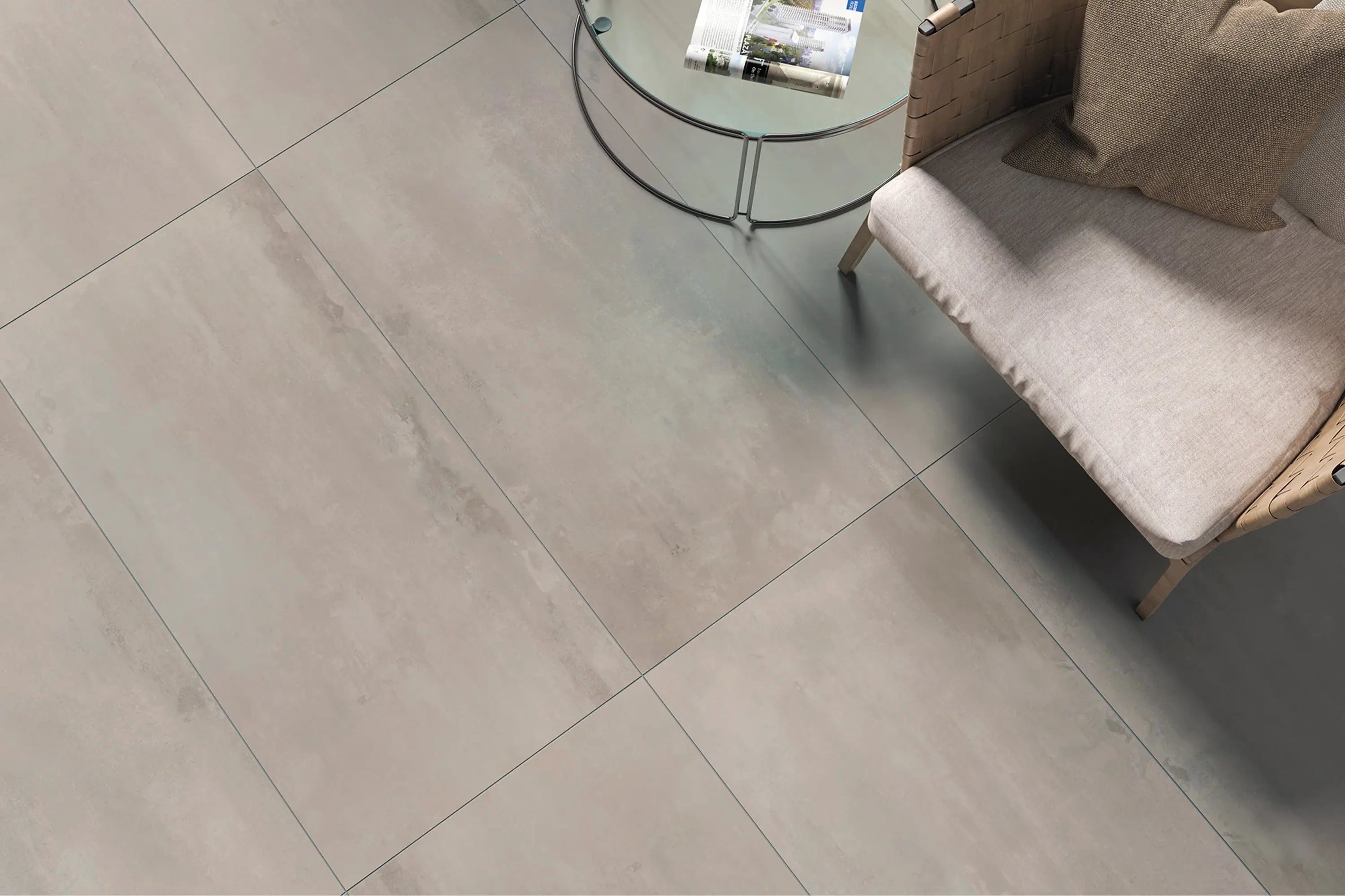 Marn Grey | Tegel 60x120 cm | Mat Grijs Betonlook