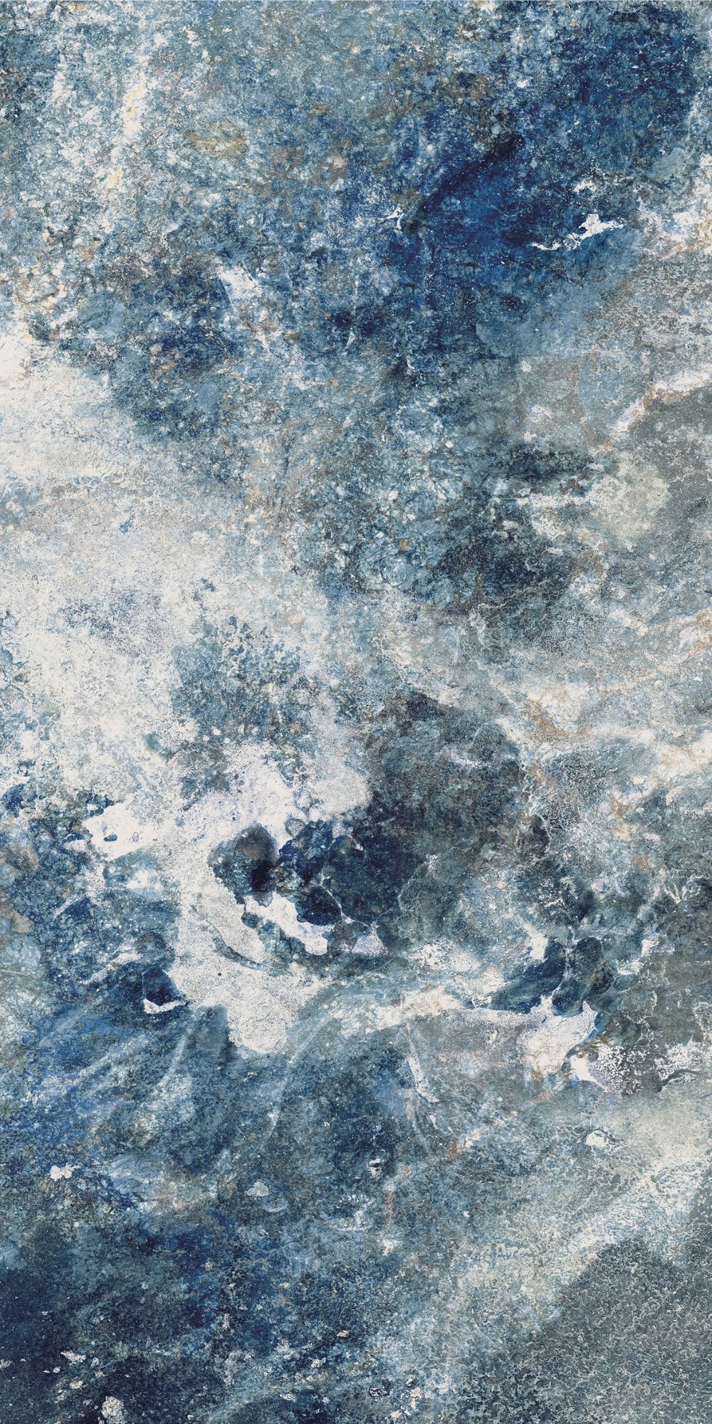 Supernova Blue | Tegel 60x120 cm | Lappato Blauw Marmerlook