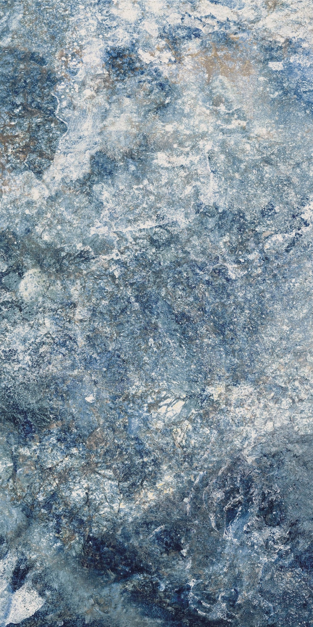 Supernova Blue | Tegel 60x120 cm | Lappato Blauw Marmerlook
