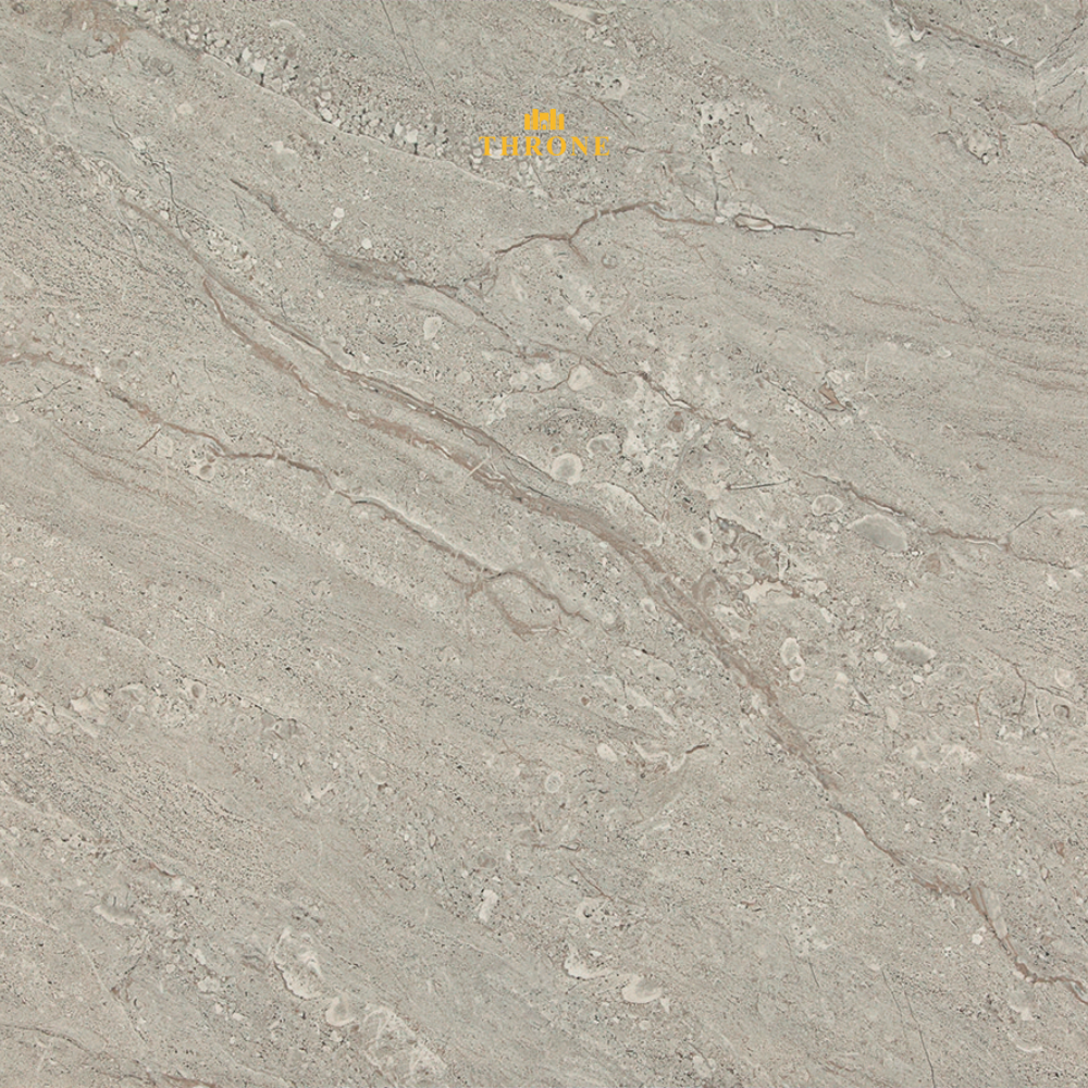 NG Kutahya || Arma Grey || 80x80cm || Hoogglans Marmerlook Porseleinen Vloer- & Wandtegel