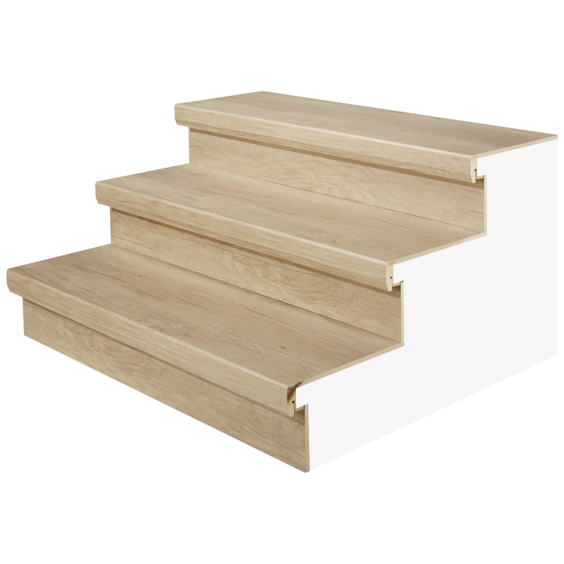 Traptrede Hoogland Eiken | CPL Dubbeltreden 115x67cm | K-Stairs