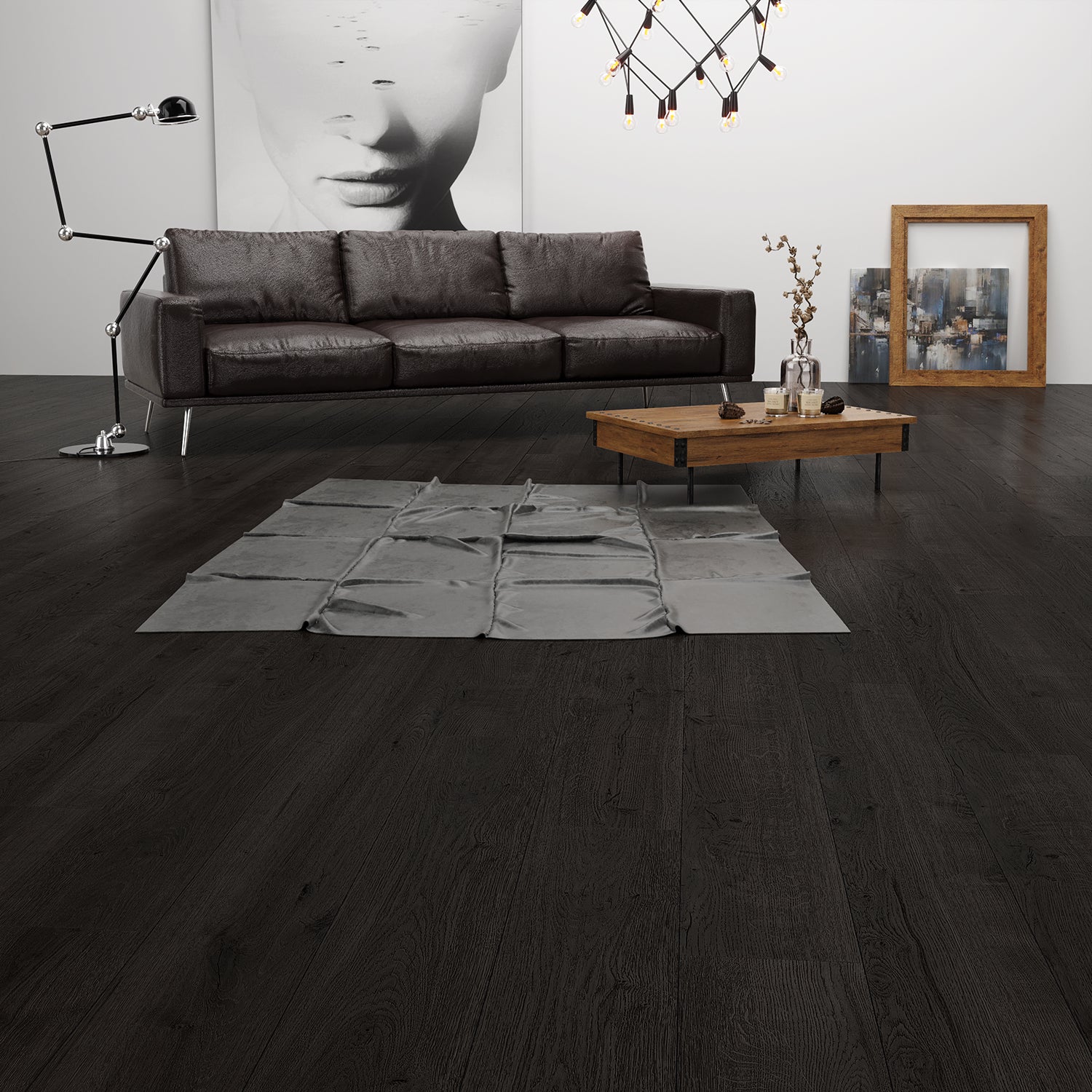 Anthracite Oak | Laminaat 10 mm | Çamsan Platinum