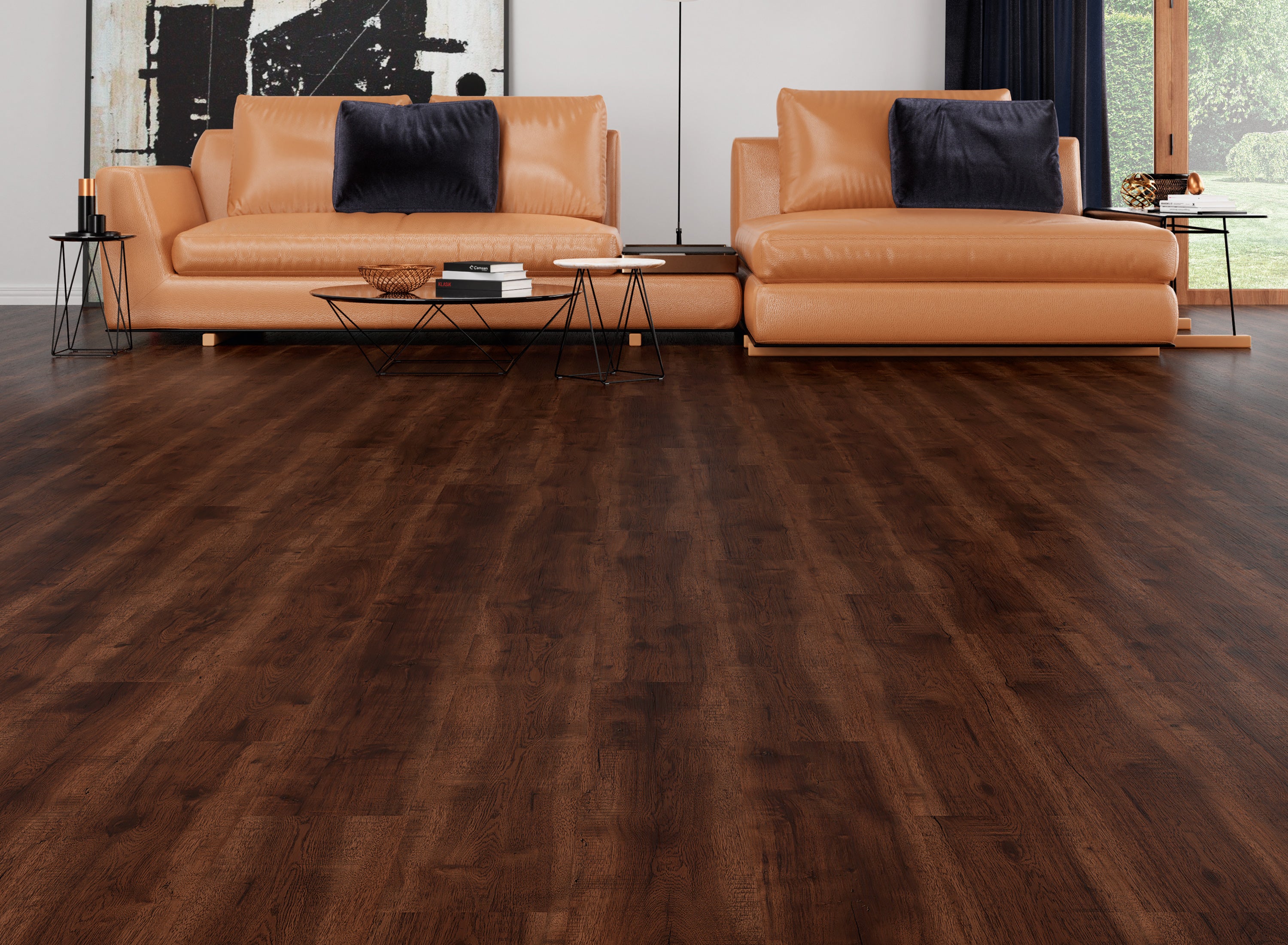 Rustic Walnut | Laminaat 8 mm | Çamsan Modern