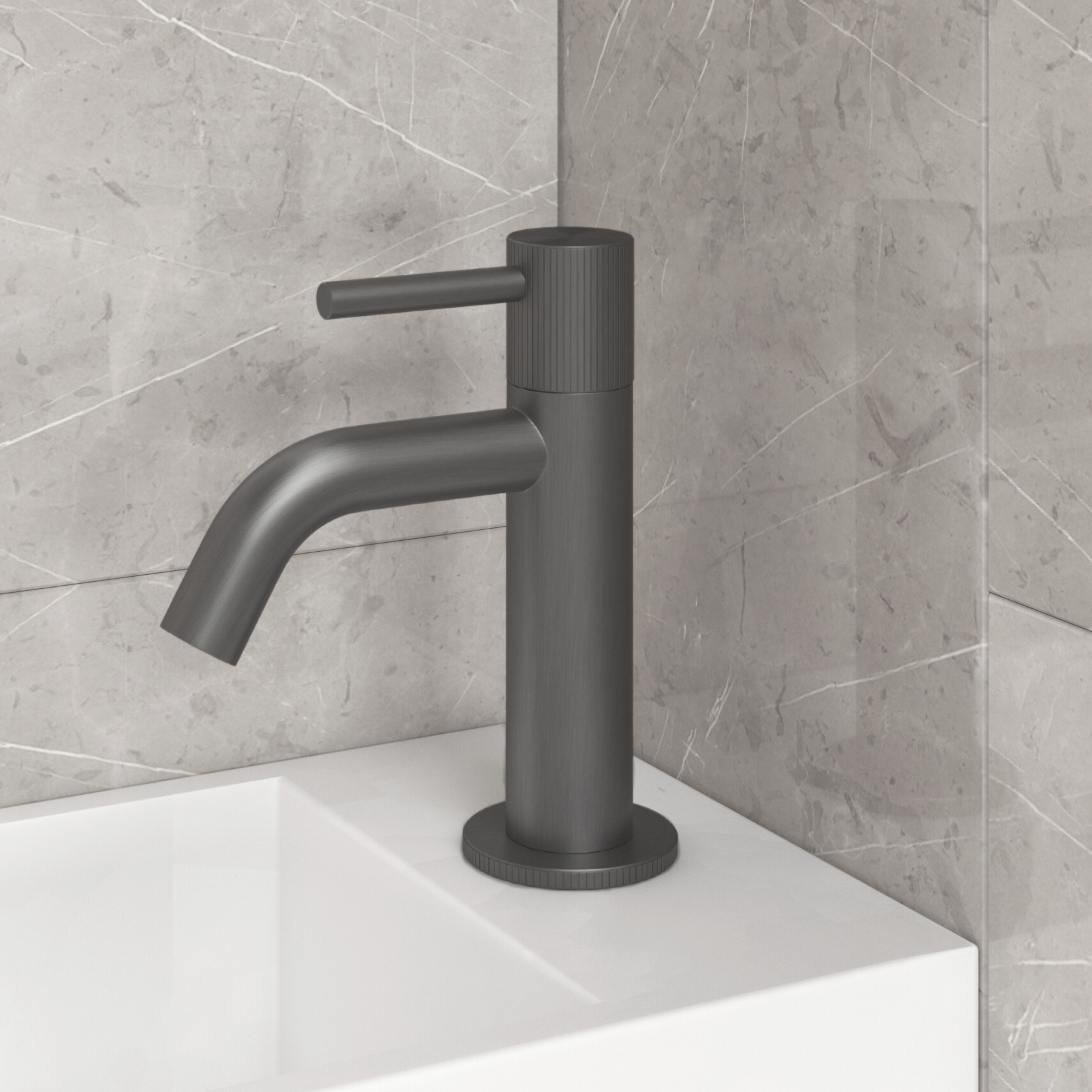 High-End Moya | Toiletkraan | Gun Metal