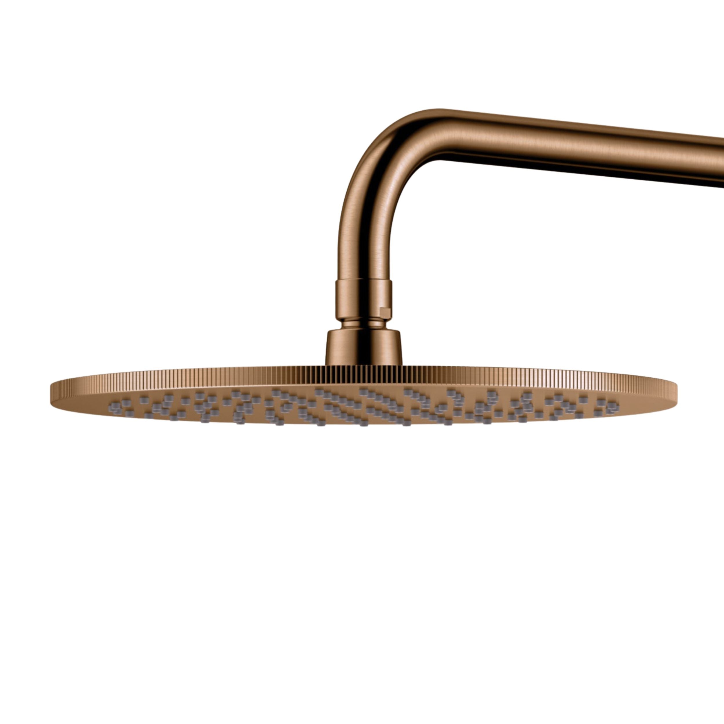 High-End Liora | Opbouw Regendouche | Mat Brons