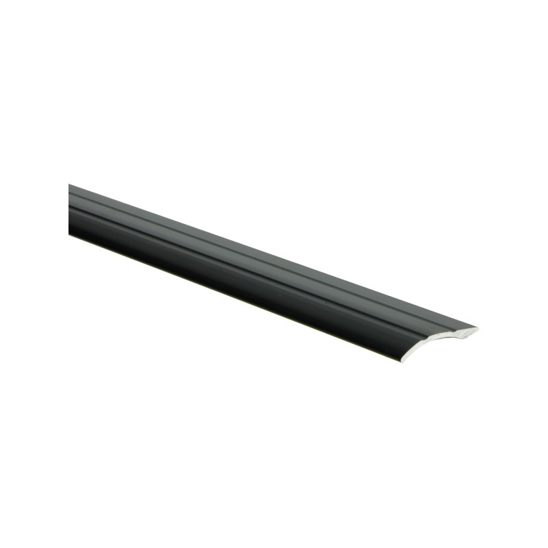 Overgangsprofiel Zelfklevend | 0-20 mm - 100cm | Zwart