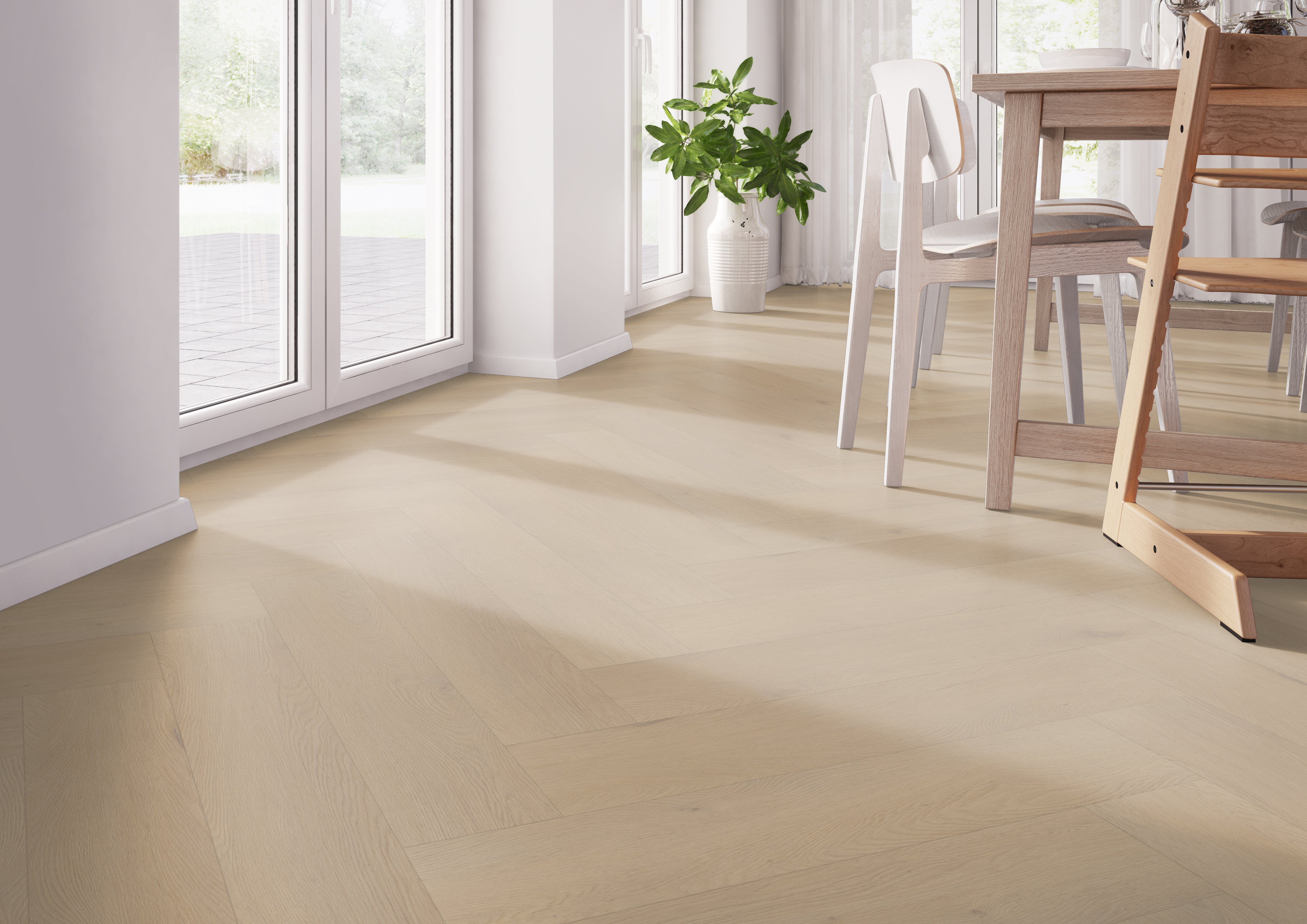 Belakos Palazzo 77 | PVC Dryback Plak | Houtlook Visgraat XL