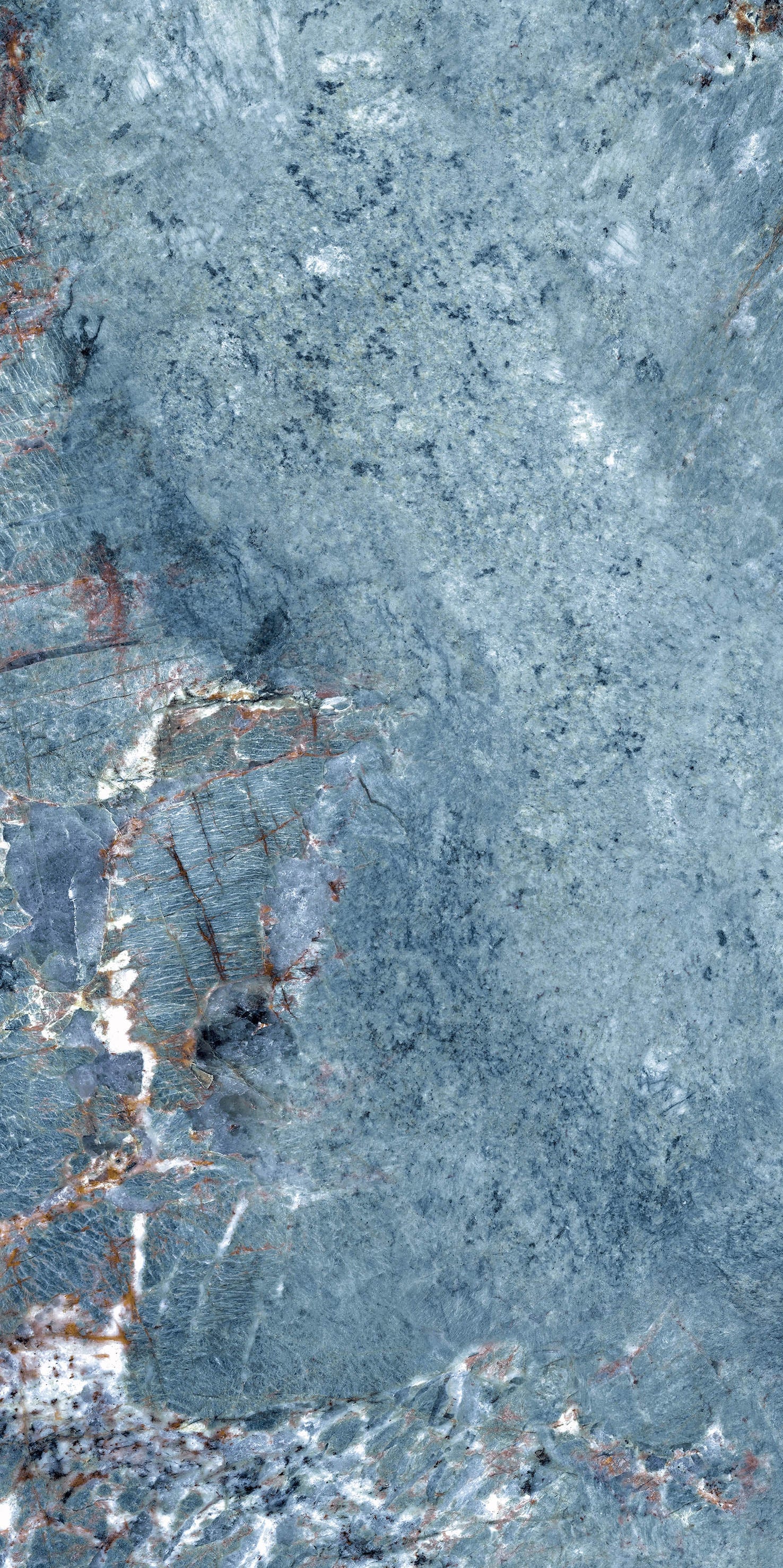 Freya Blue | Tegel 60x120 cm | Hoogglans Blauw Marmerlook