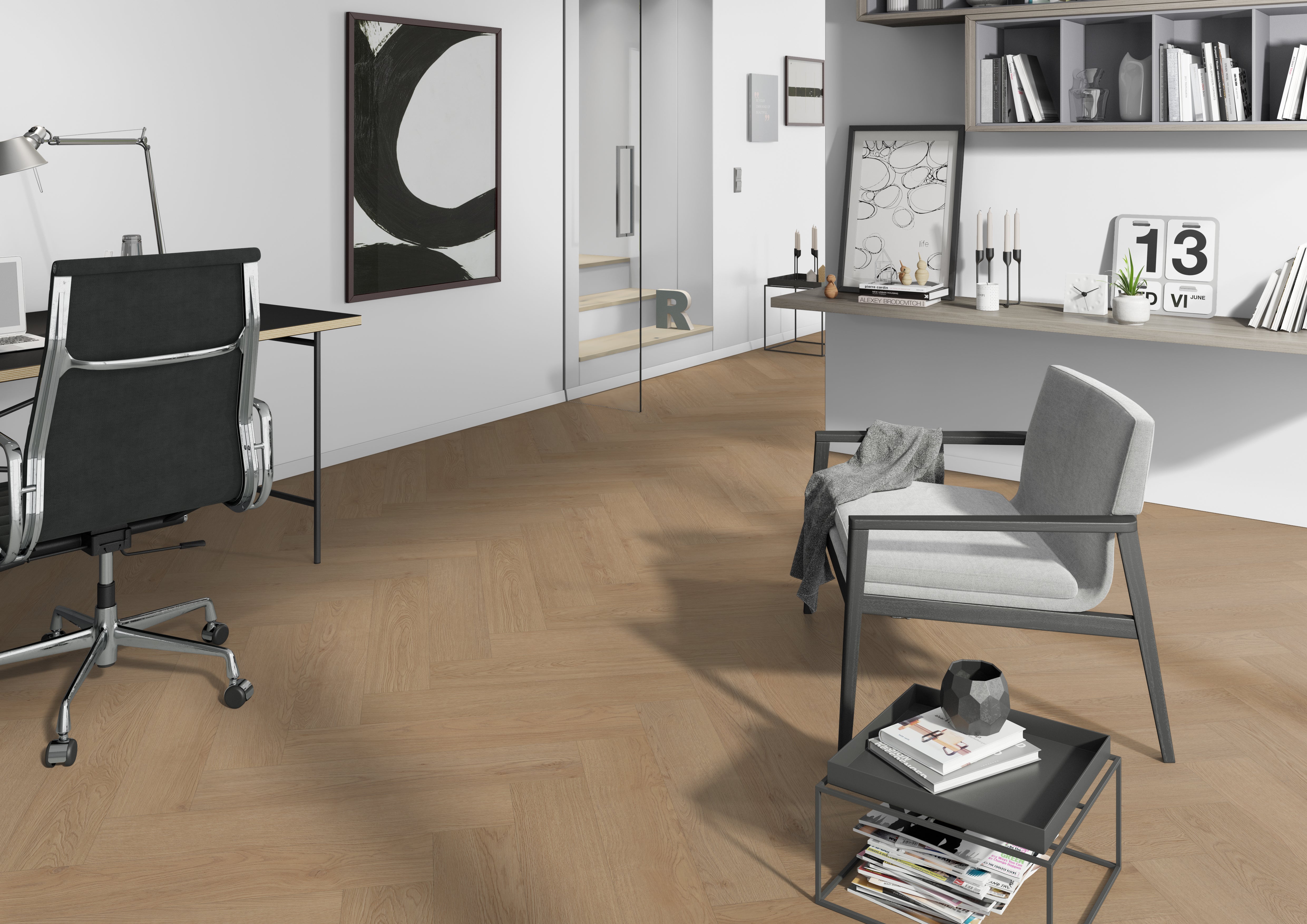 Belakos Monastro 93 | PVC Rigid Click | Houtlook Visgraat XL