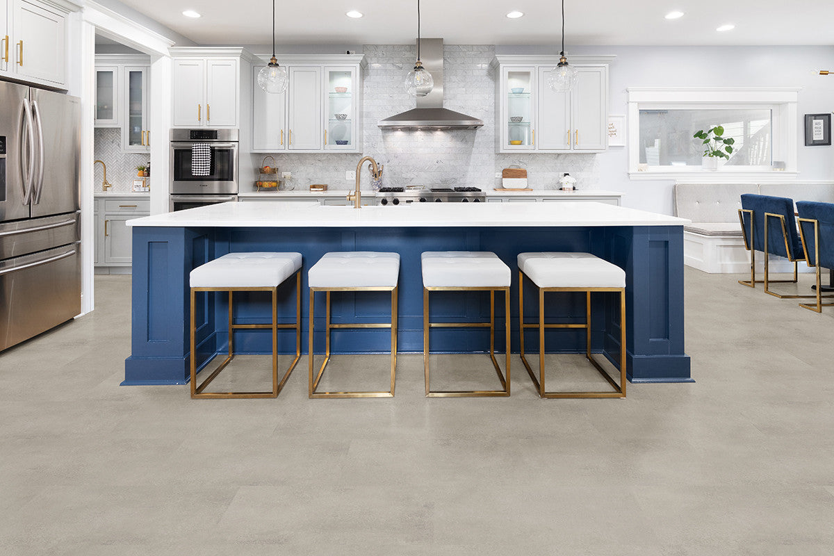 Caldera Concrete Pearl | PVC-klik Tegel 5,5 mm | 40x80 cm