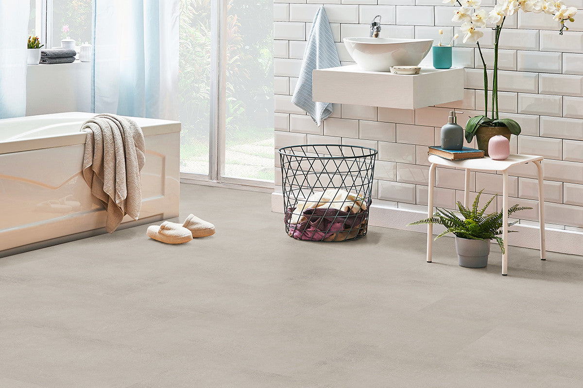 Caldera Dryback Salt | PVC-plak Tegel 2,5 mm | 45x90 cm