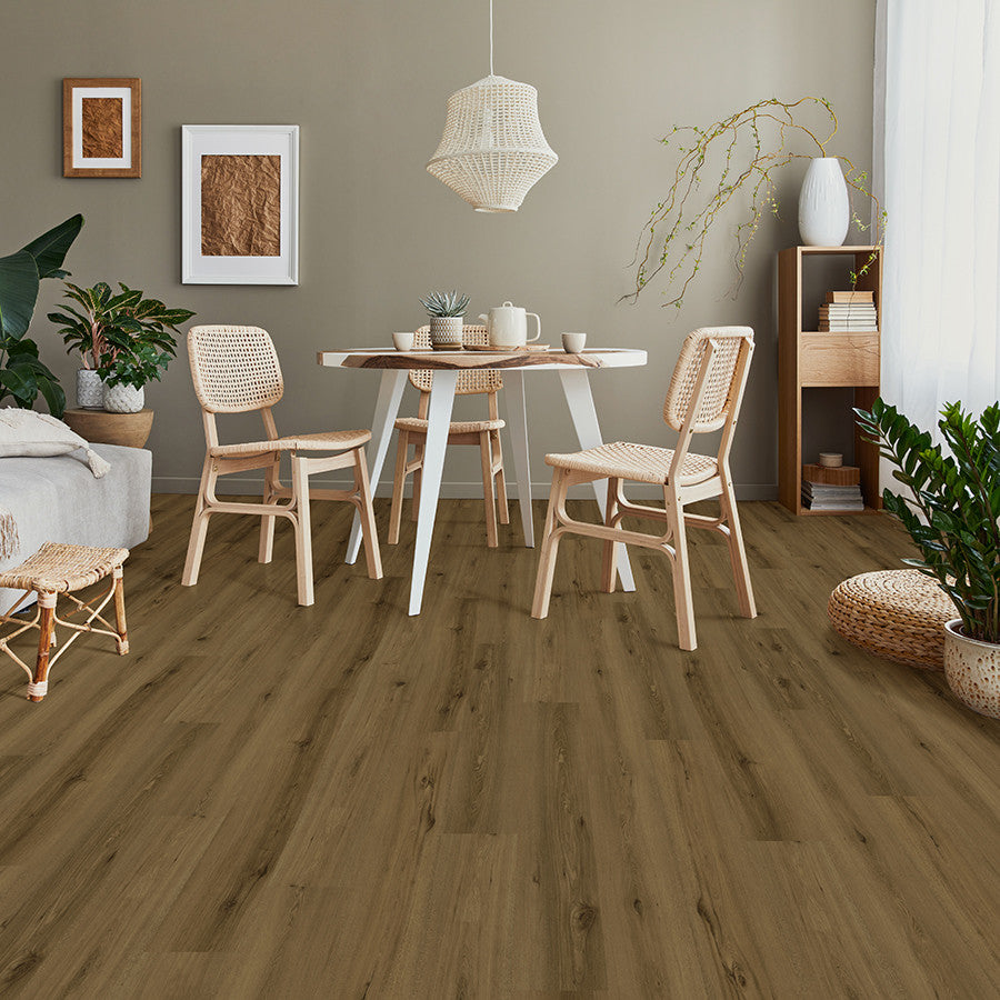 Neva Beaver | PVC Klikvloer 4+1 mm met Ondervloer | Houtlook Planken