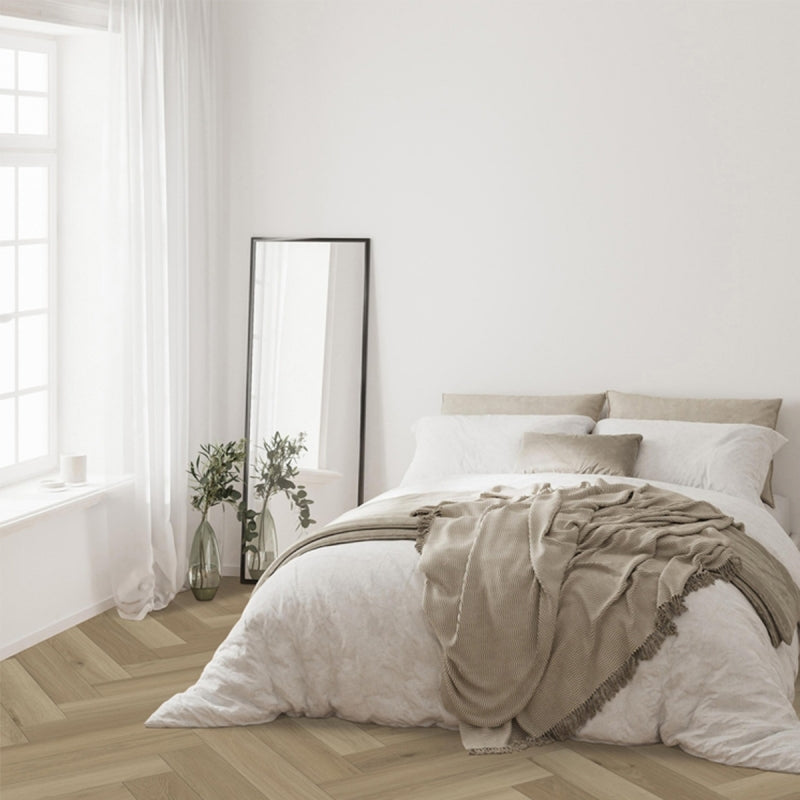 Kammerbrühl Oak | PVC Rigid Klik | Mat Houtlook Visgraat