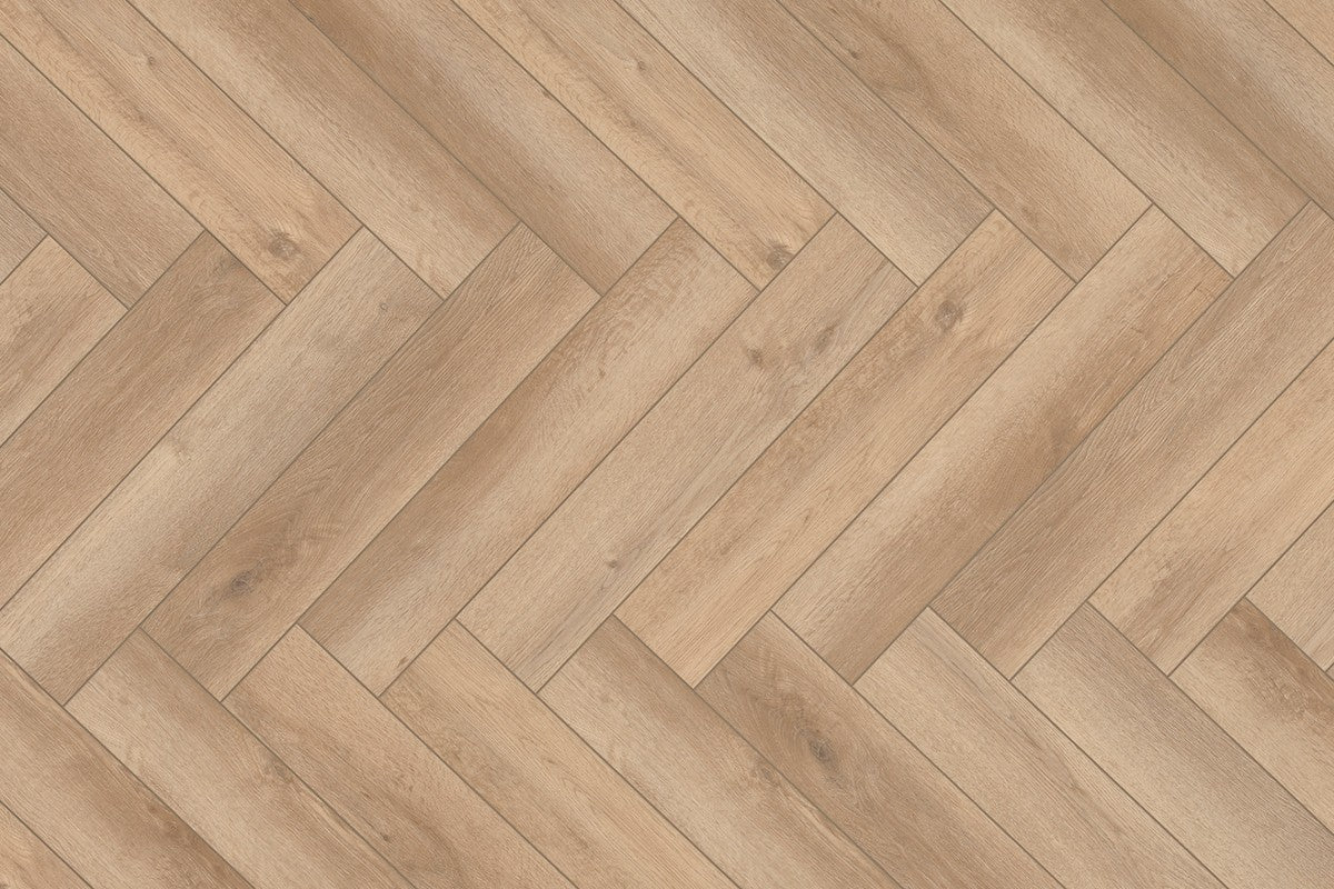 Yukon Mistral | PVC Klik Visgraatvloer 4+1 mm met Ondervloer | Luxe Houtlook